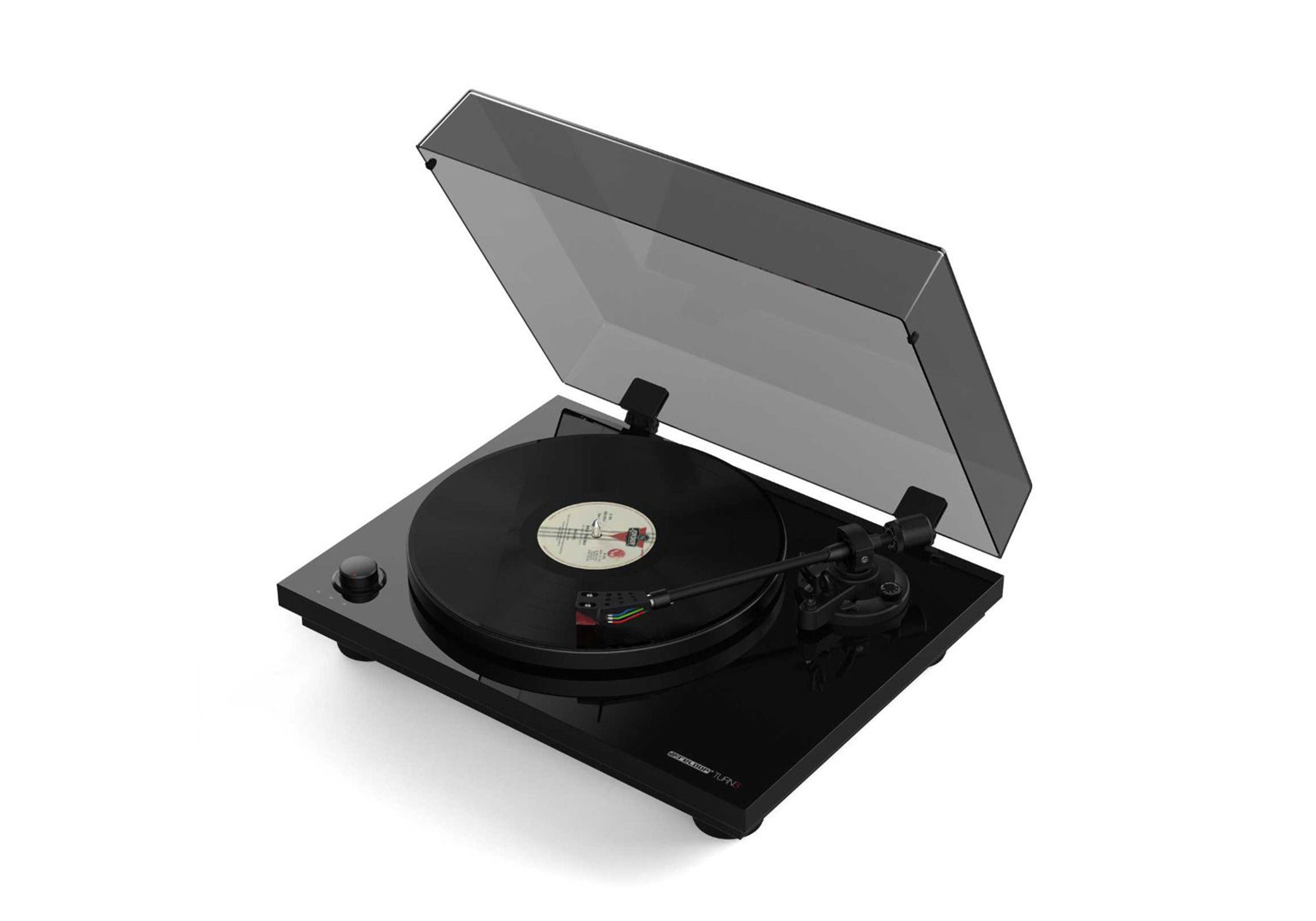 Reloop TURN-3-MK2 Premium HiFi-Turntable with Digital USB-Audio Interface - Black