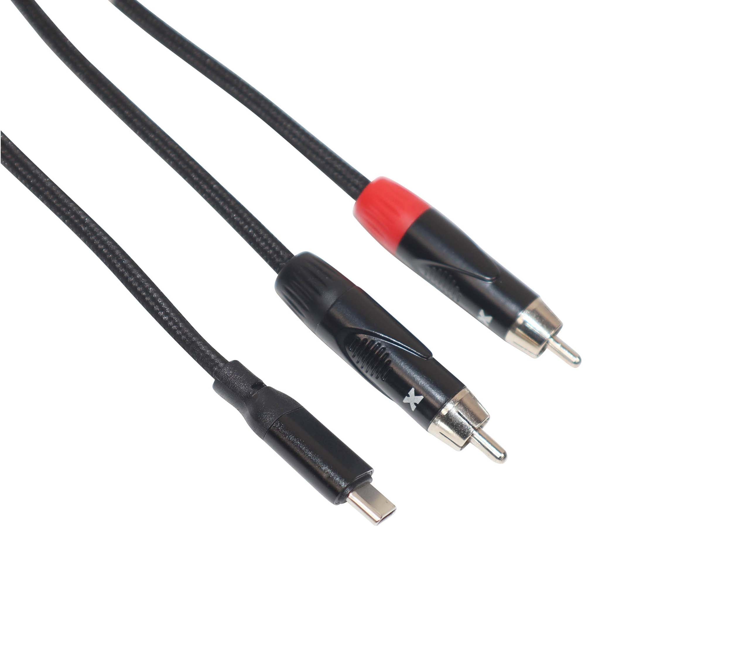 ProX XC-USBC2RCA03 USB-C to Dual RCA Audio Cable - 3 Feet by ProX Cases