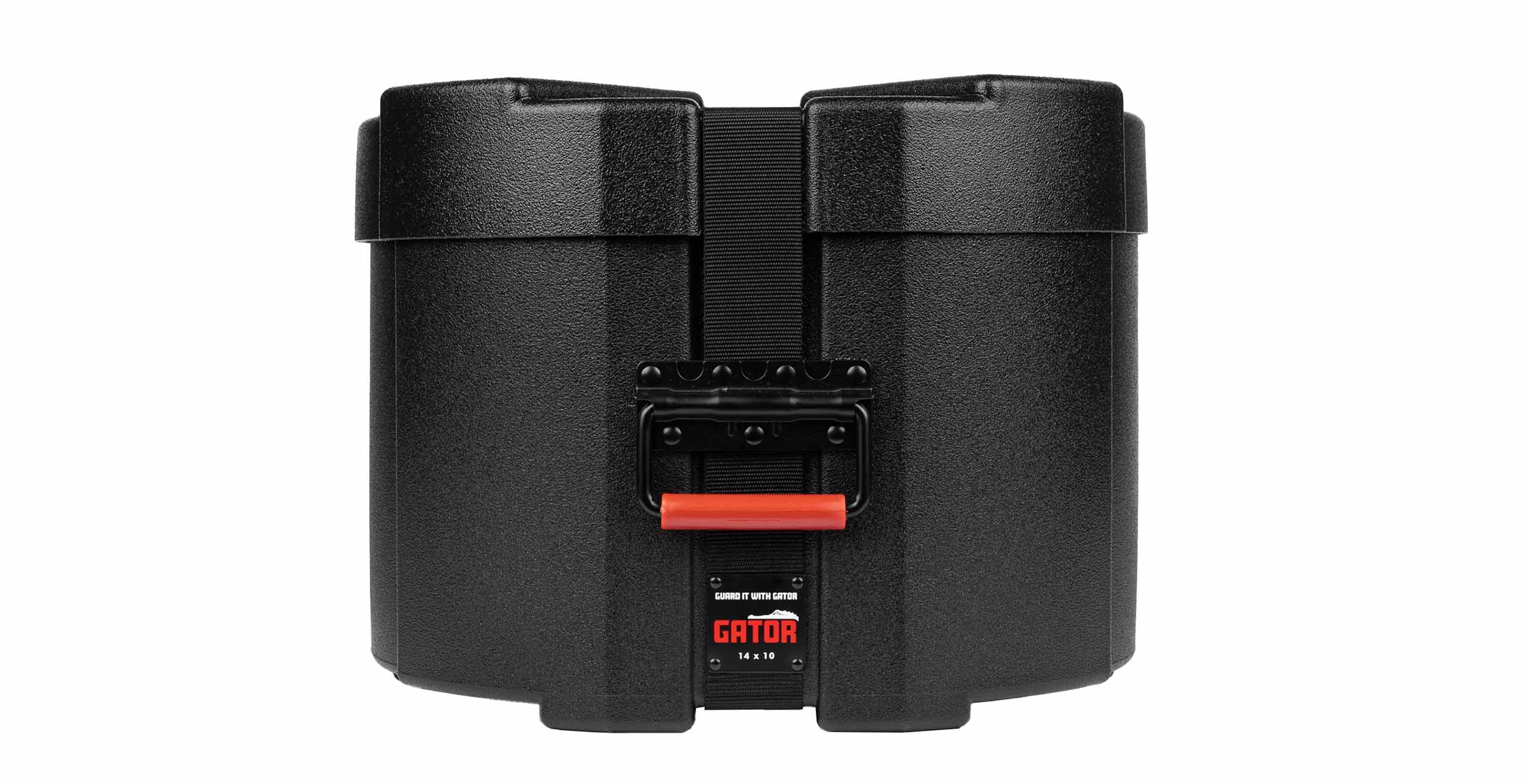 Gator GPC1410 Grooves Series Roto-Molded Tom Case with Padding - 14" x 10" by Gator Cases