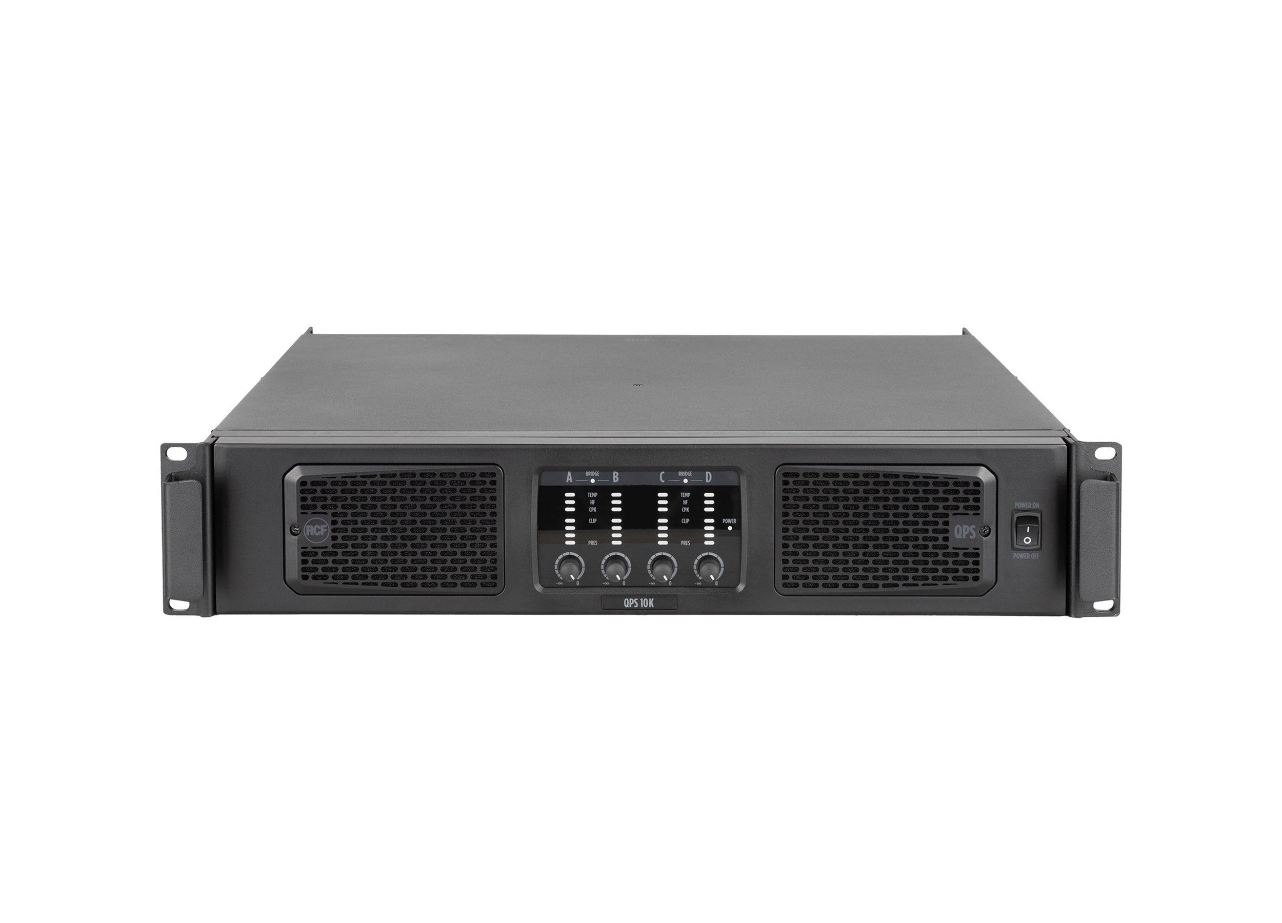 RCF QPS 10K Four Channels Professional Power Amplifier - 4 x 2500 Watt by RCF