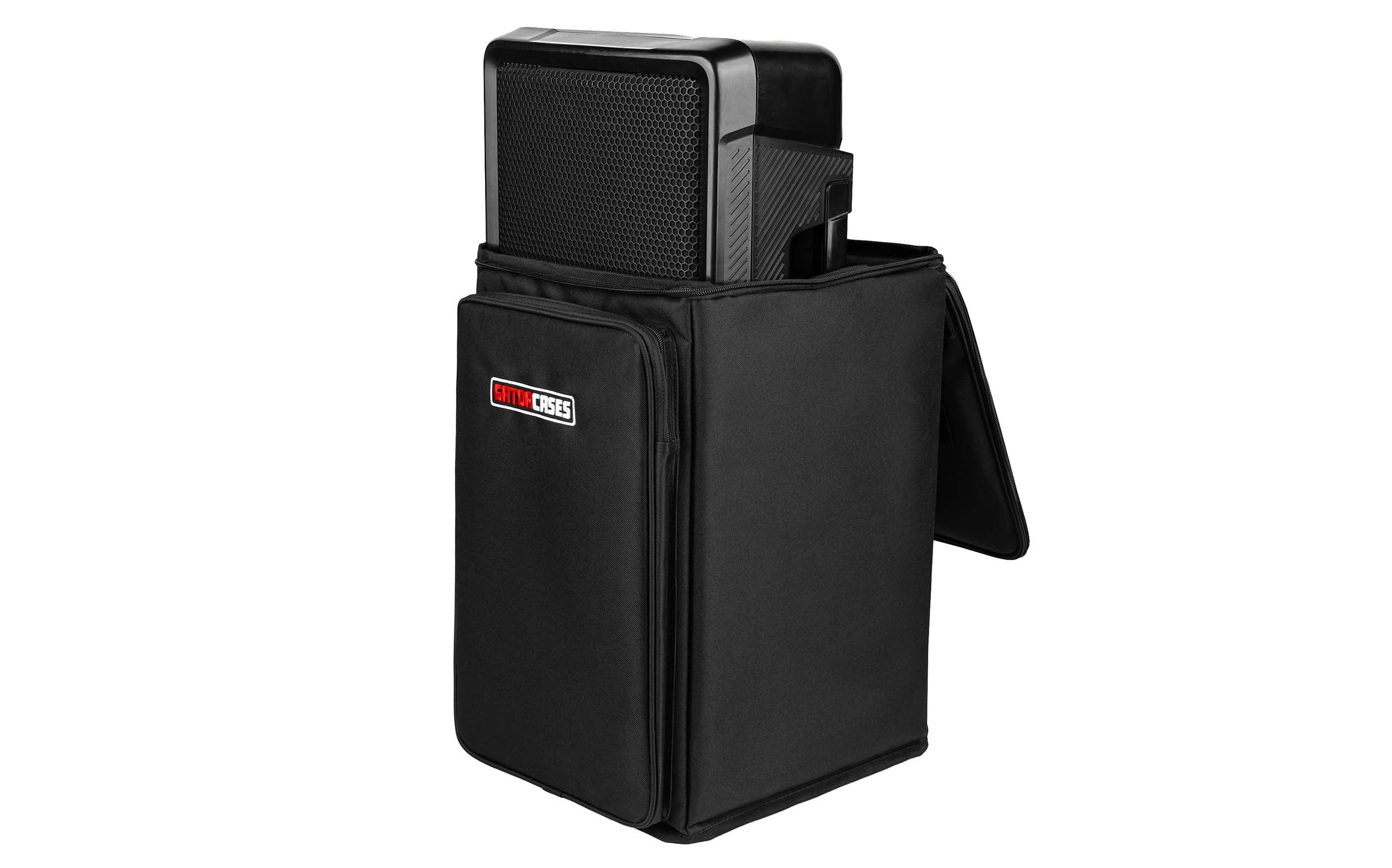 Gator G-UNIV-TRANSPORTER-BP Universal PA Speaker Backpack with Padded Protection and Water-Resistant by Gator Cases