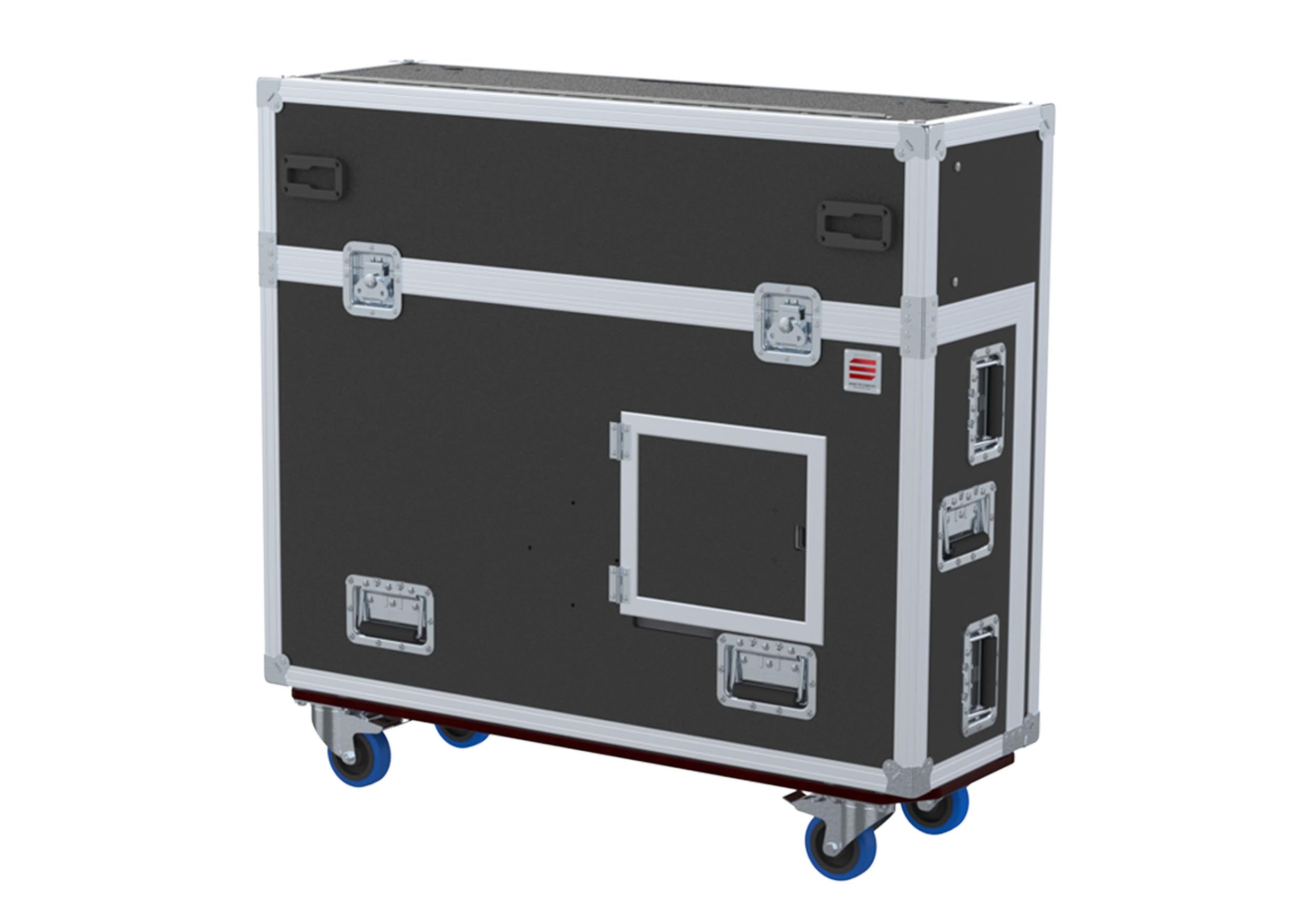 Santosom XSM-AVATEM2ME2X2UW Professional Flight Case for Blackmagic ATEM 2 M/E and Monitor by Santosom