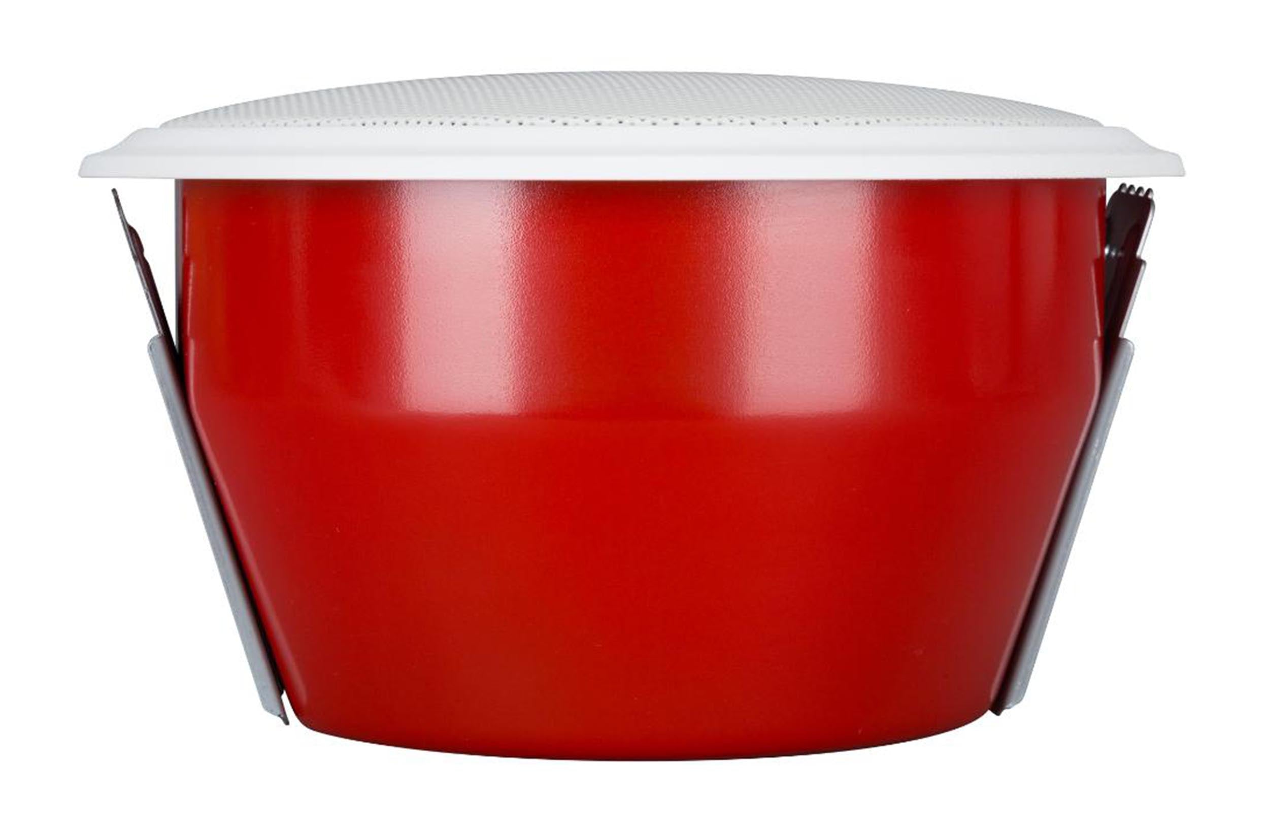 RCF PL 70EN 6-Inch Ceiling Speaker with Fire Dome EN54-24 - White by RCF