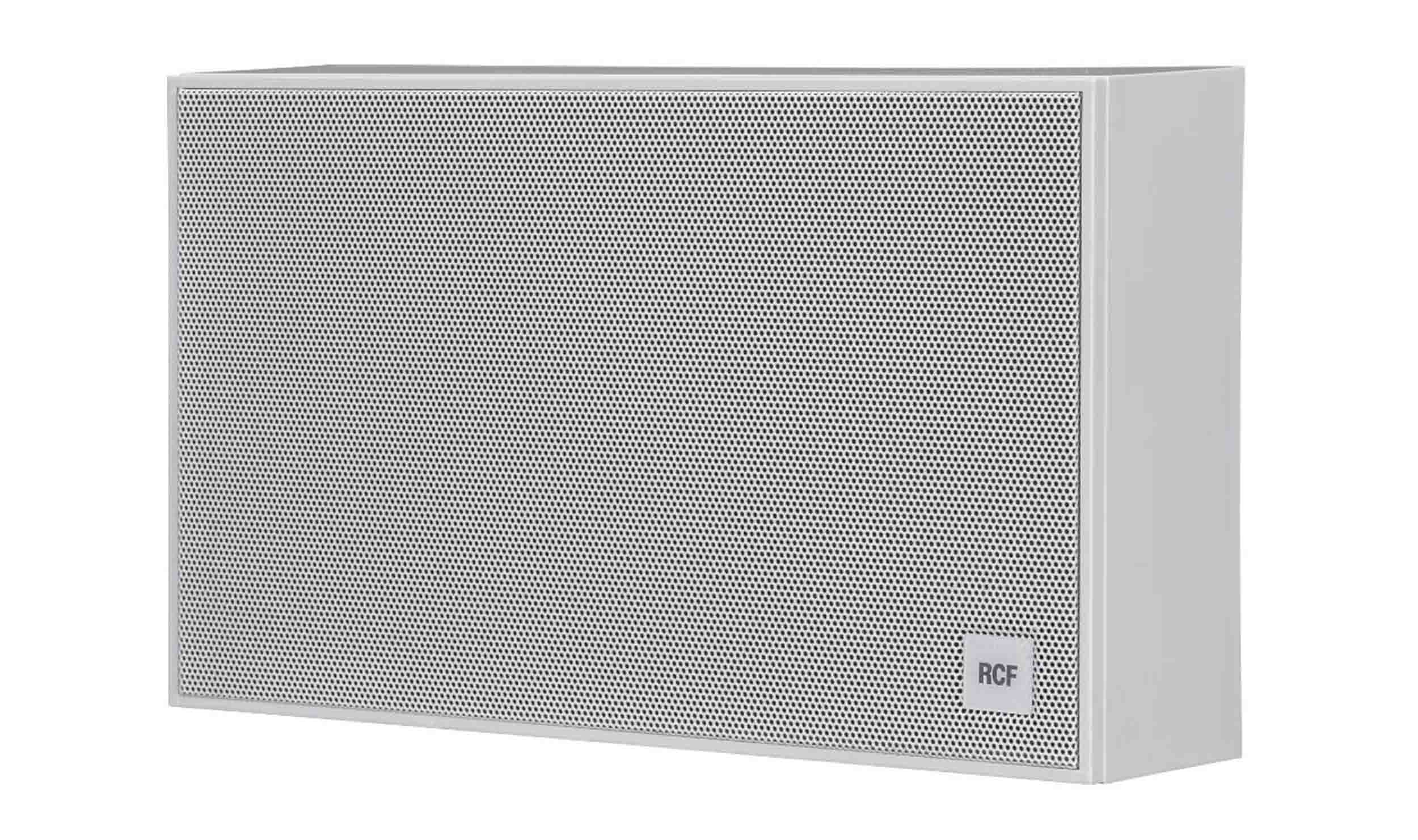 RCF DUP 5EN 5.5-Inch Wall Mount Universal Plastic Speaker White - 70-100V by RCF