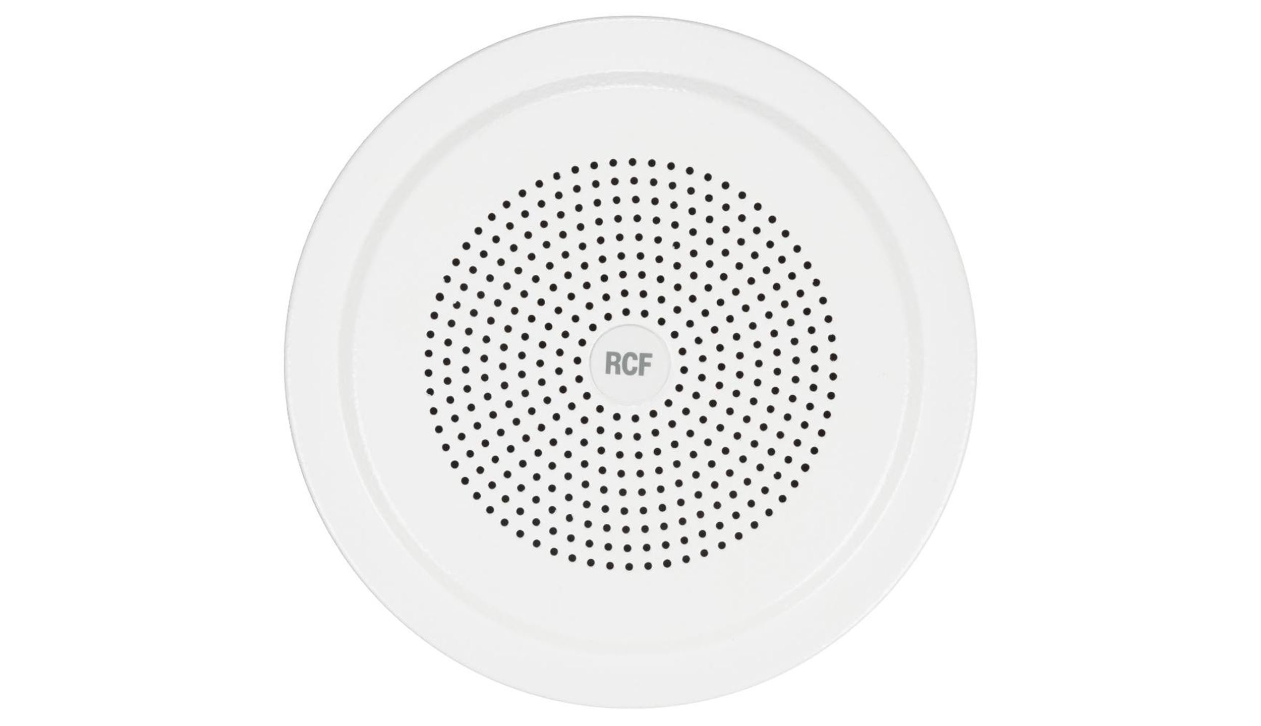 RCF DU 60EN 5-Inch Universal Wall and Ceiling Steel Speaker White - 70-100V by RCF