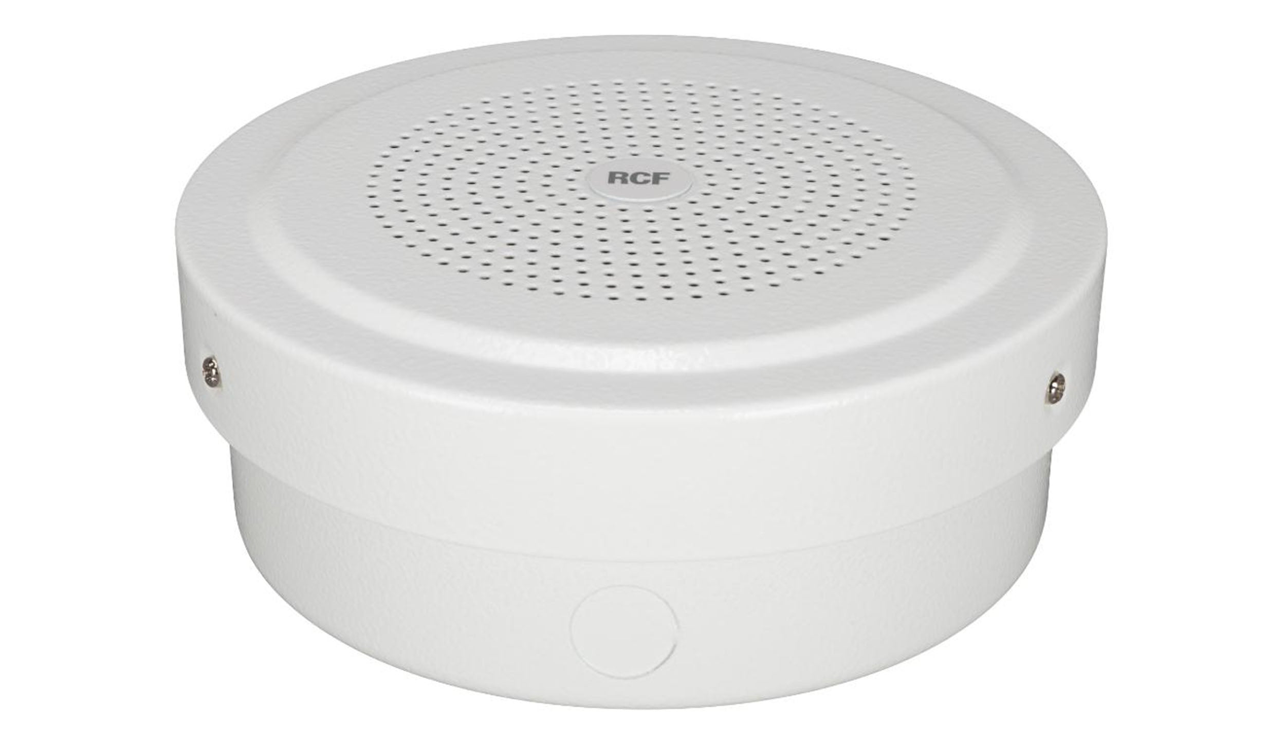 RCF DU 60EN 5-Inch Universal Wall and Ceiling Steel Speaker White - 70-100V by RCF