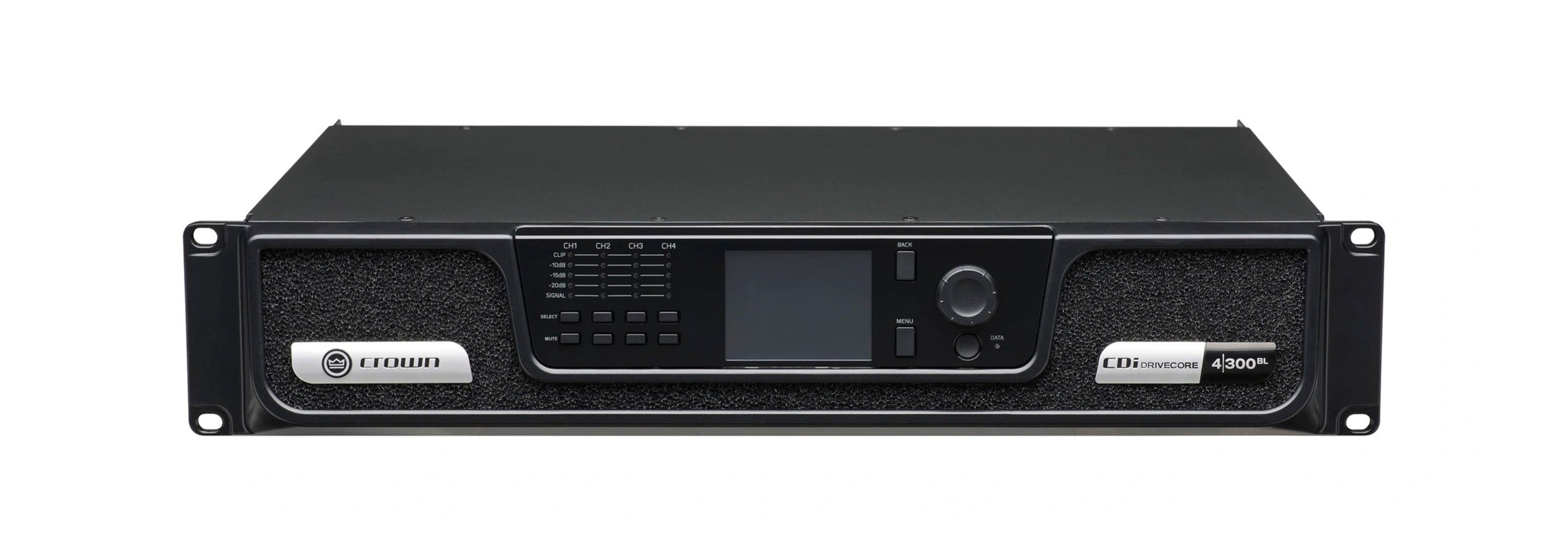 Crown CDI4X300BL 4-Channel Drive Core Series Power Amplifier with BLU link - 300 Watt by Crown