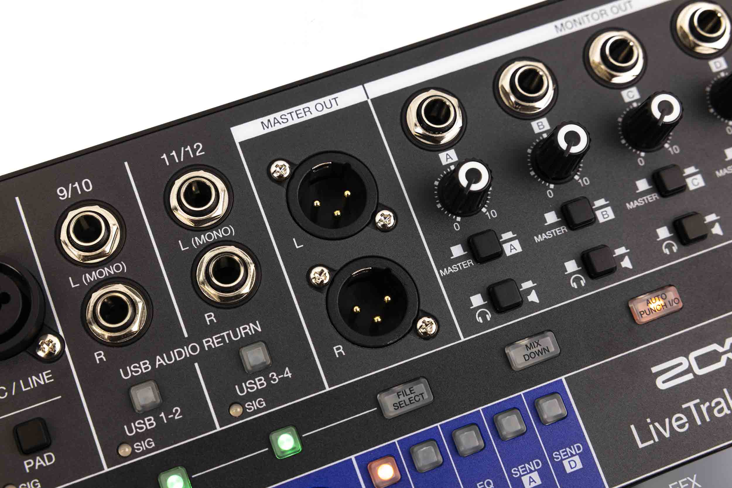 Zoom ZL12NEXT Professional Analog-Style Digital Audio Mixer with 5 Monitor Outputs by Zoom