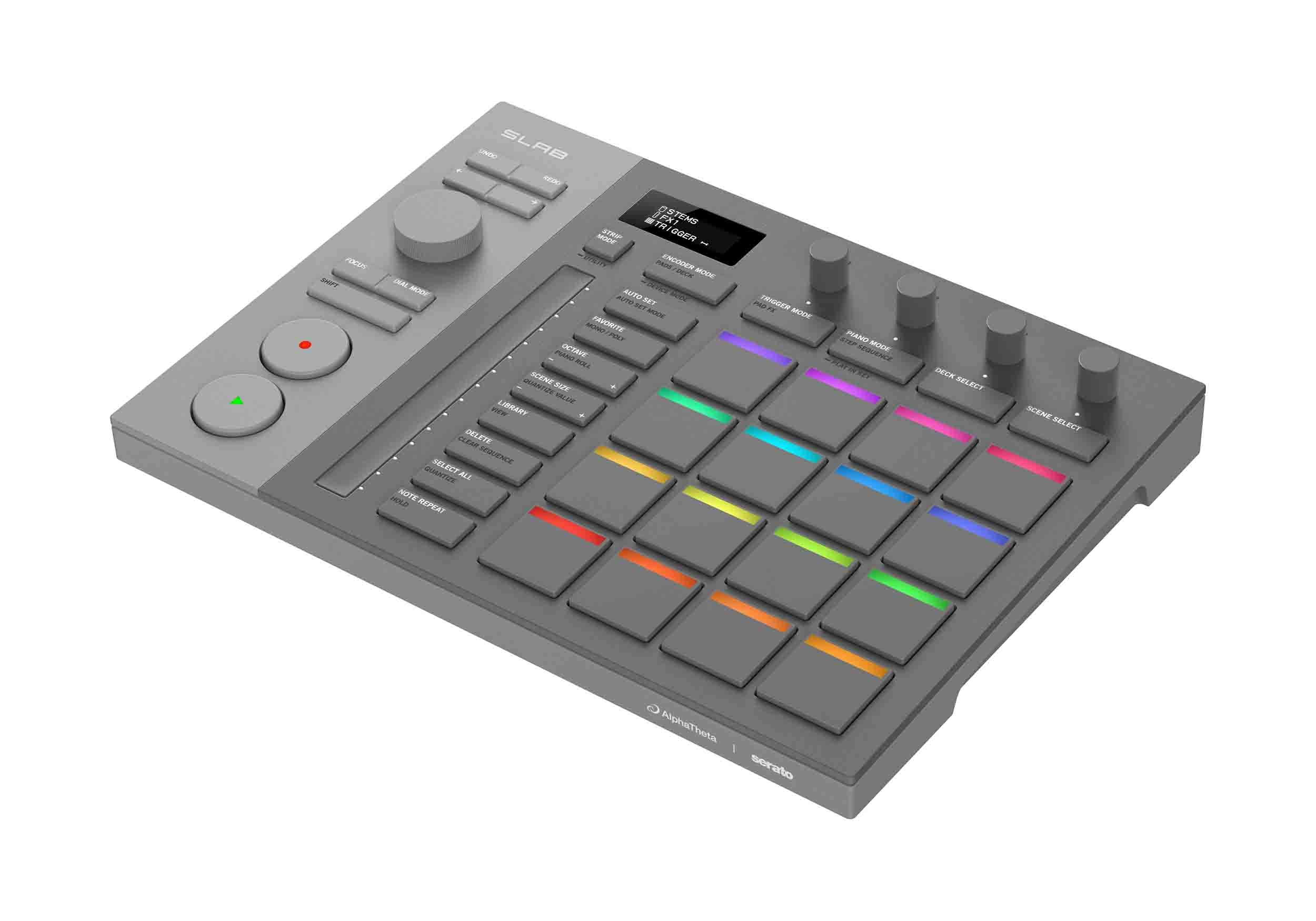 AlphaTheta SLAB MIDI Pad Controller for Serato Studio