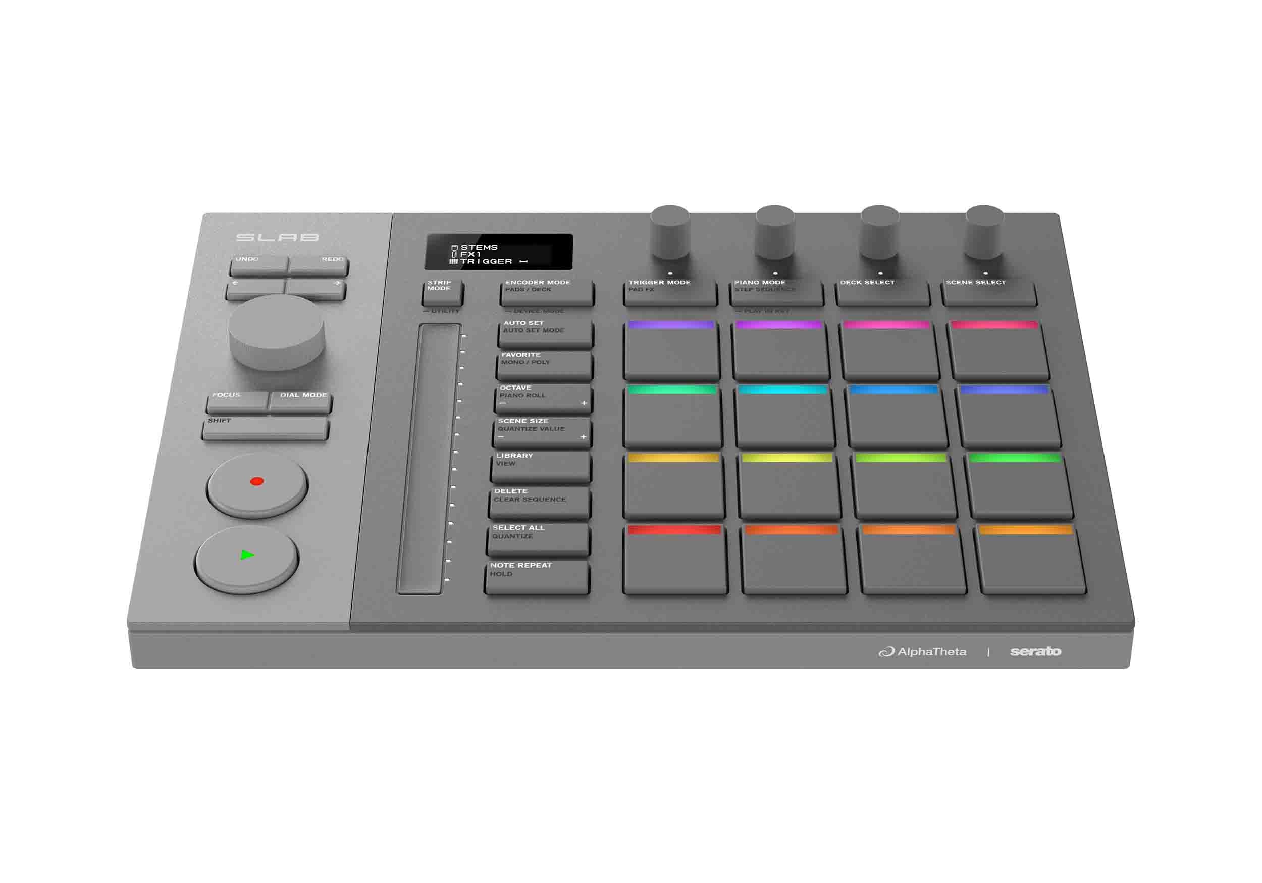 AlphaTheta SLAB MIDI Pad Controller for Serato Studio