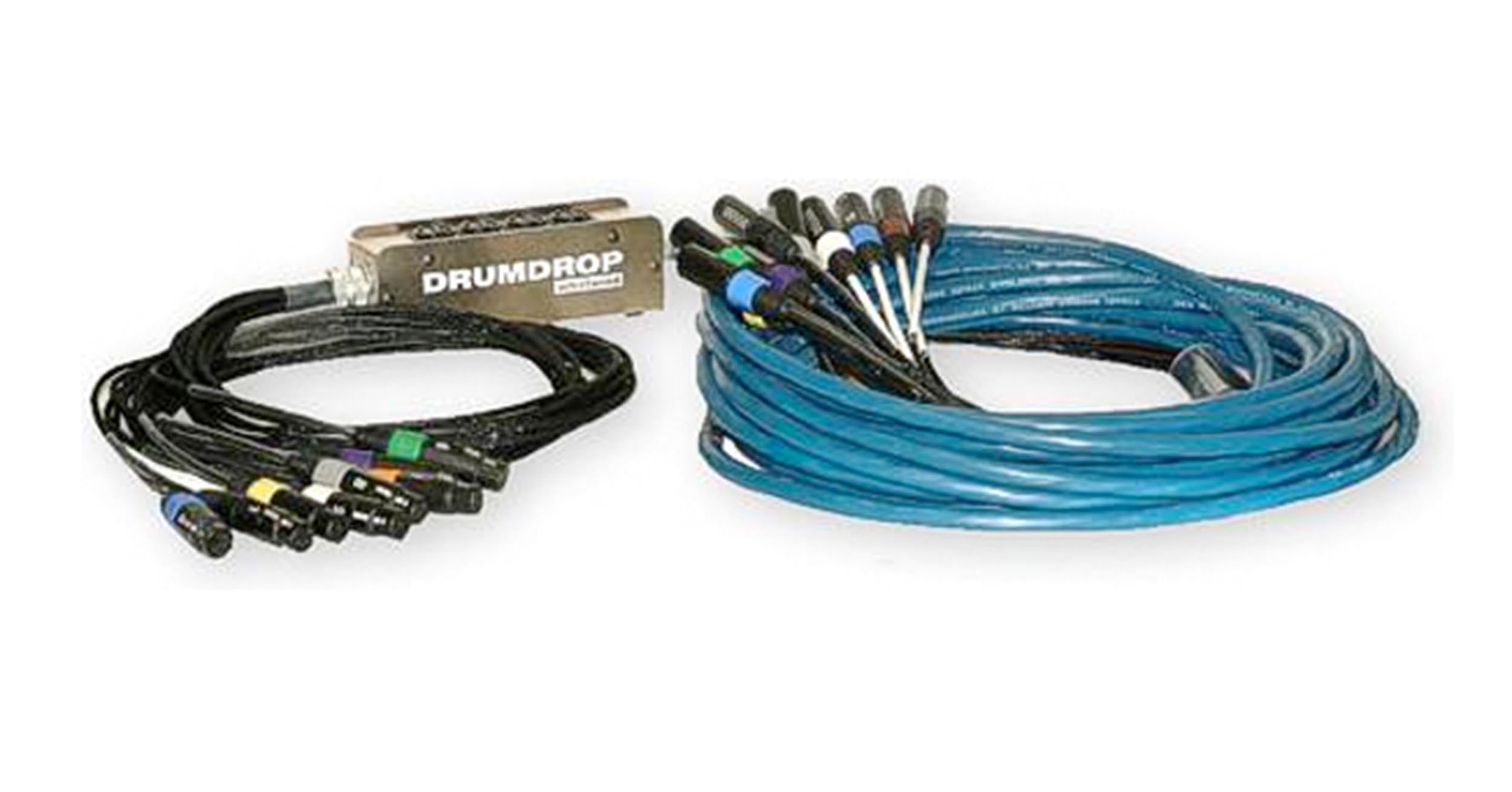 Whirlwind DRUMDROP-M Drum Snake Stage Box with Male W1 Connectors by Whirlwind