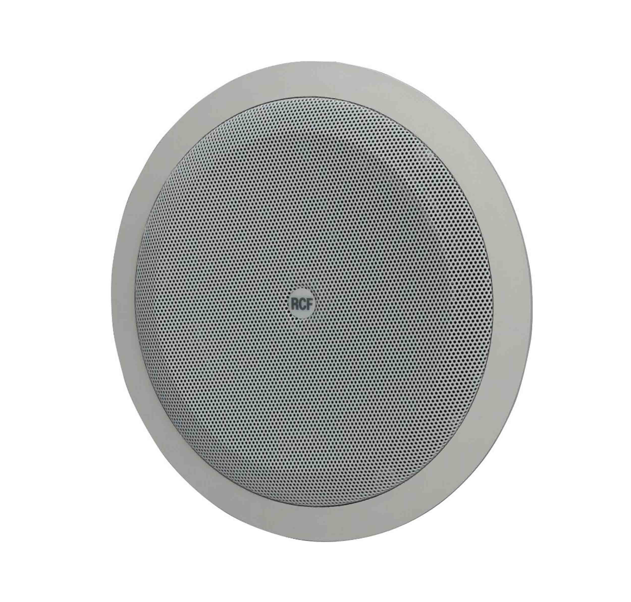 RCF PL 6X Coaxial Ceiling Speaker with 6-Inch Woofer - White by RCF