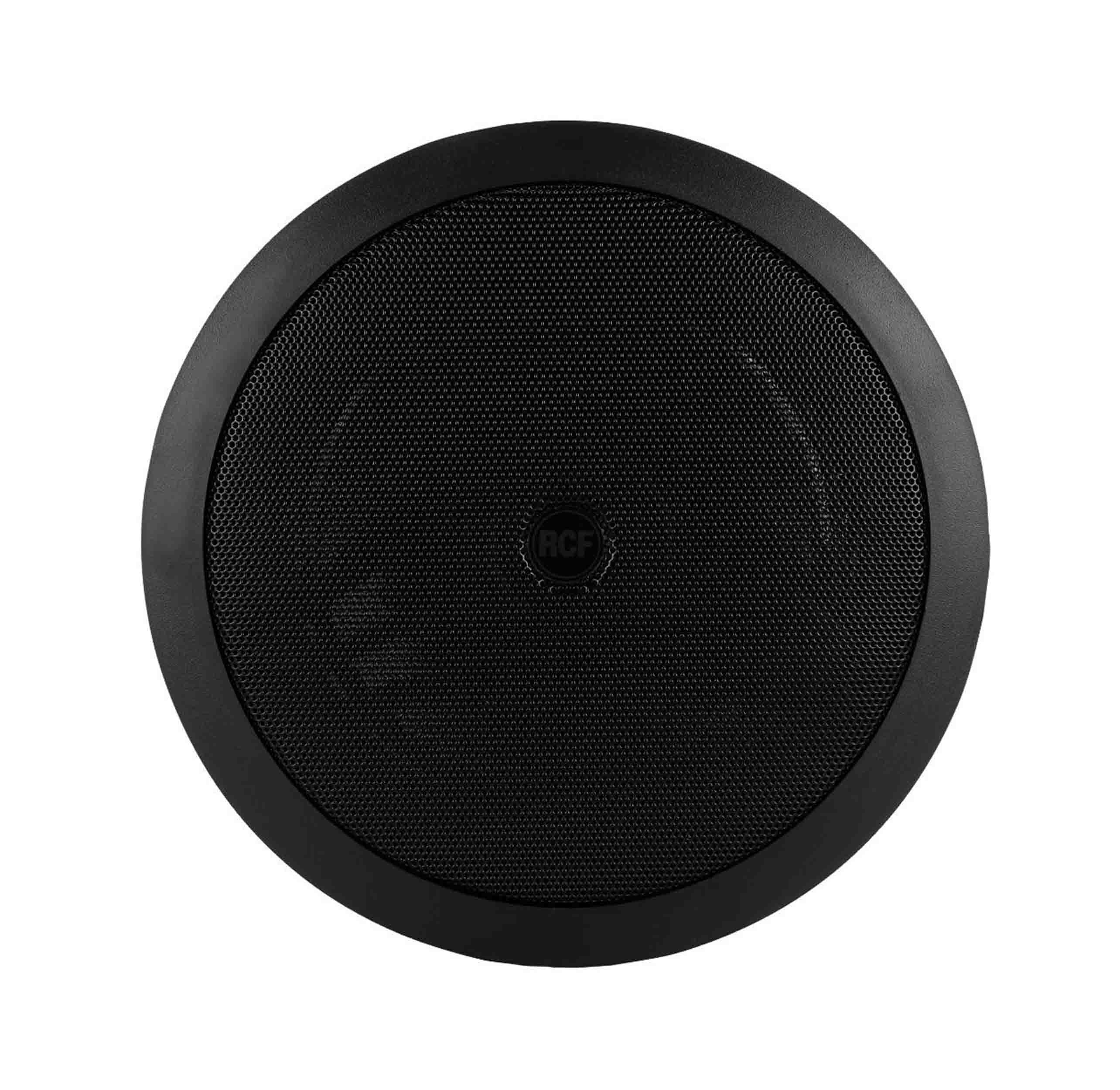 RCF PL 6X B Coaxial Ceiling Speaker with 6-Inch Woofer - Black by RCF