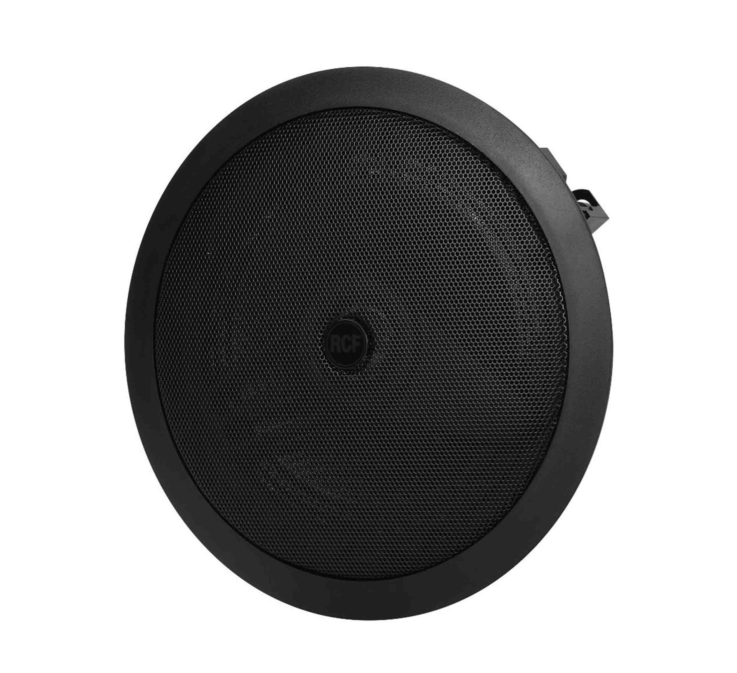 RCF PL 6X B Coaxial Ceiling Speaker with 6-Inch Woofer - Black by RCF