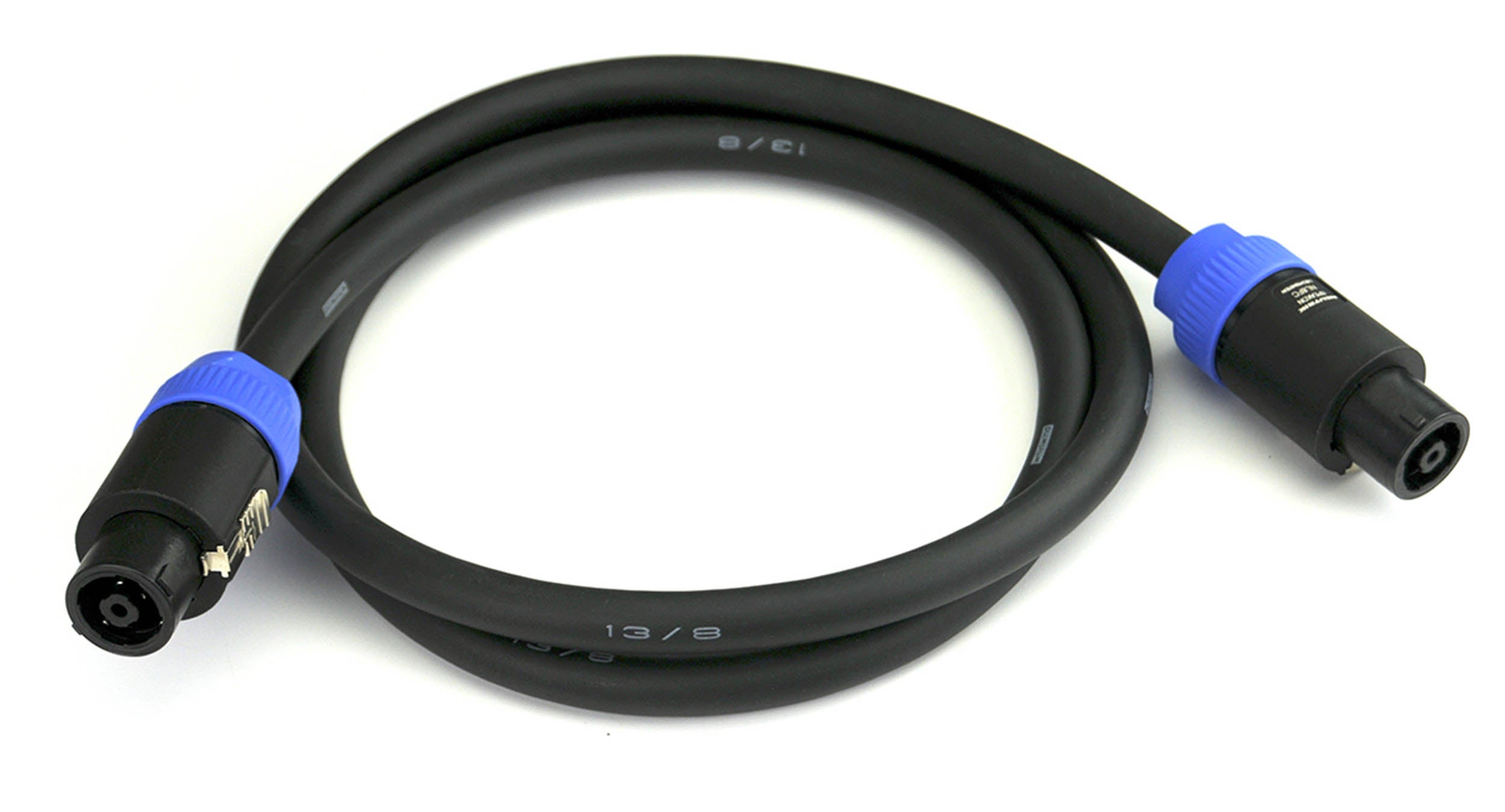 Whirlwind NL4-050 MultiLine Speaker Cable with NL4 SpeakOn Connectors - 50 ft by The Music People A division of Jam Industries USA LLC