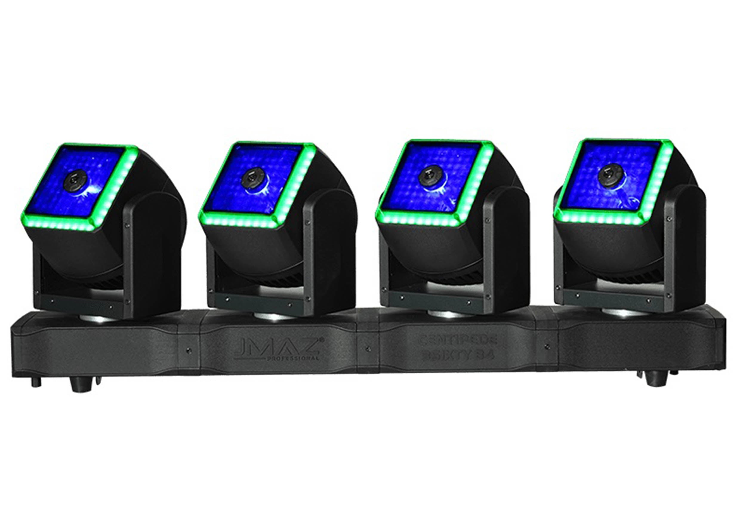 JMAZ Pro JP1005 Centipede 3SIXTY B4 RGBW LED Intelligent 4-Head Moving Bar by JMAZ