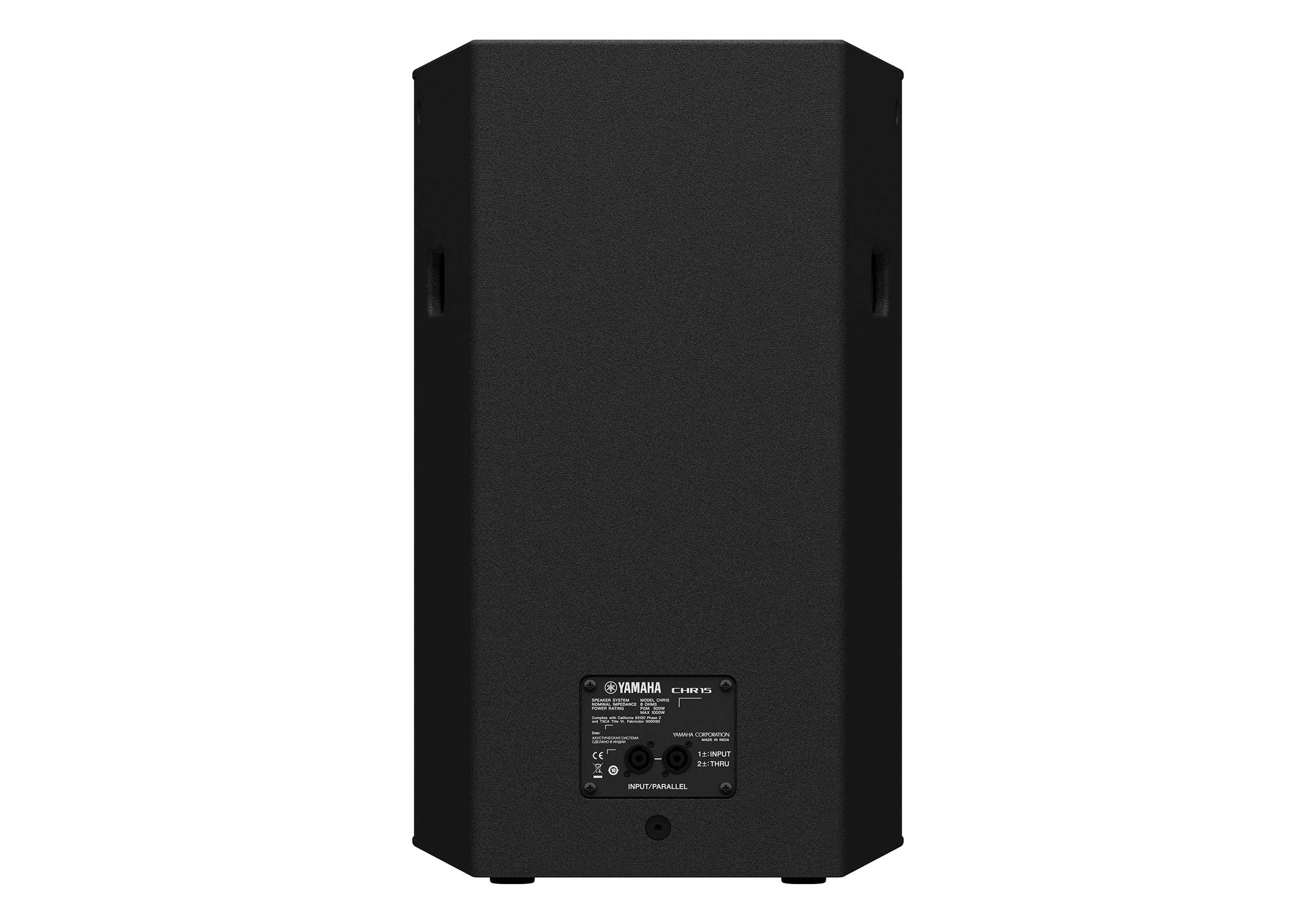 Yamaha CHR15 15-Inch 2-Way Passive Loudspeaker - Black by Yamaha