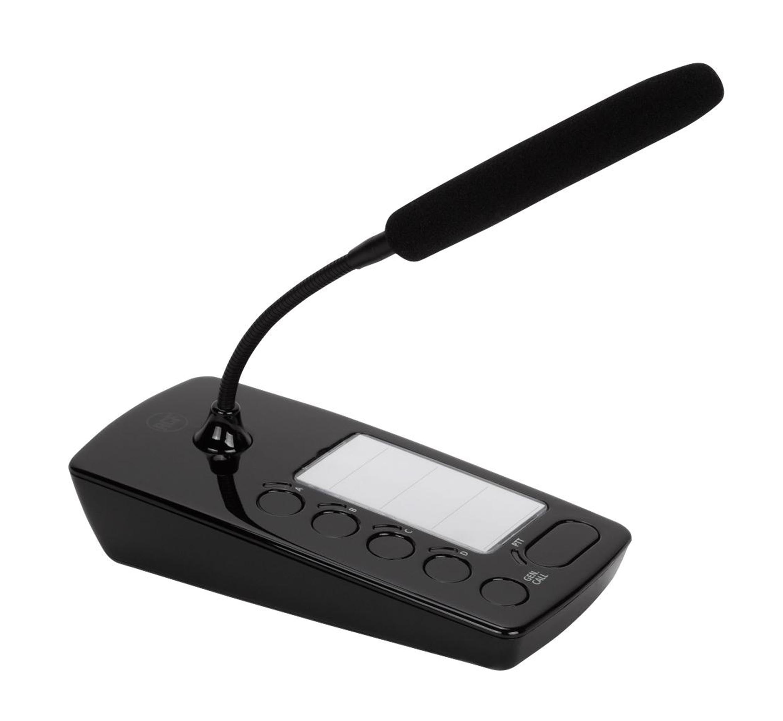 RCF BM 404 Desktop Paging Microphone with 230mm Gooseneck - Black by RCF