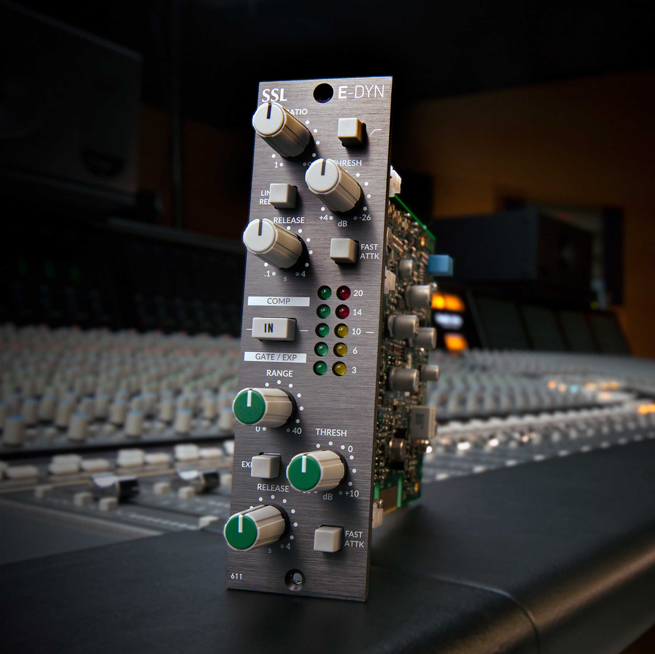 Solid State Logic EDYNAMICSMK2 500 Series Channel Dynamics Module by SSL