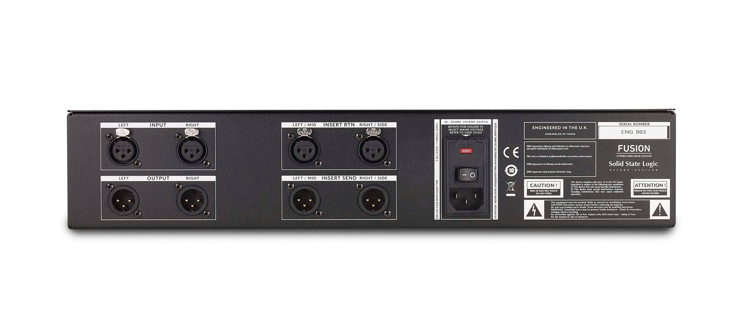 Solid State Logic FUSION Stereo Analogue Color Processor by SSL