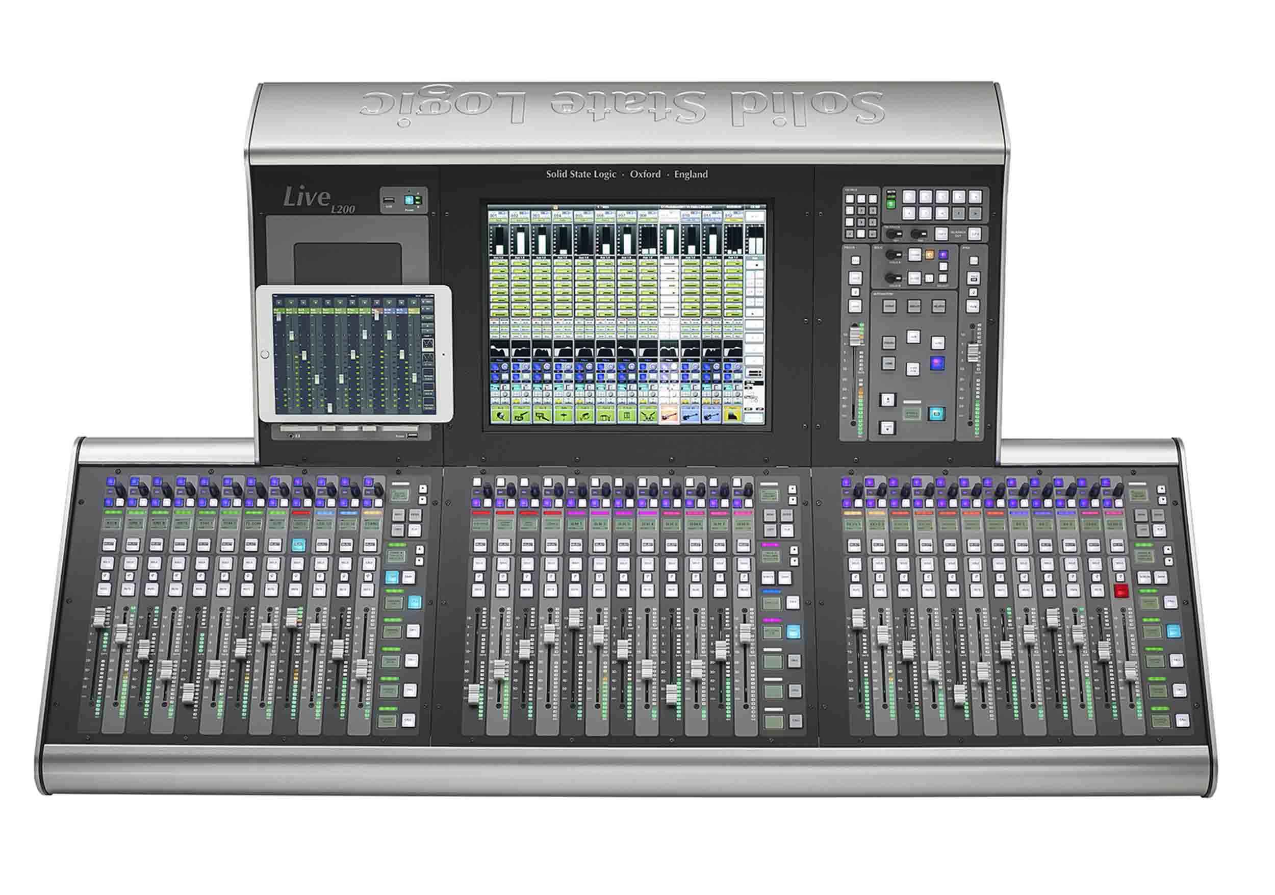 Solid State Logic LIVE-L200PLUS-IBUNDLE Dante Install Bundle with 4x MPL 16-8 Stageboxes by Waves