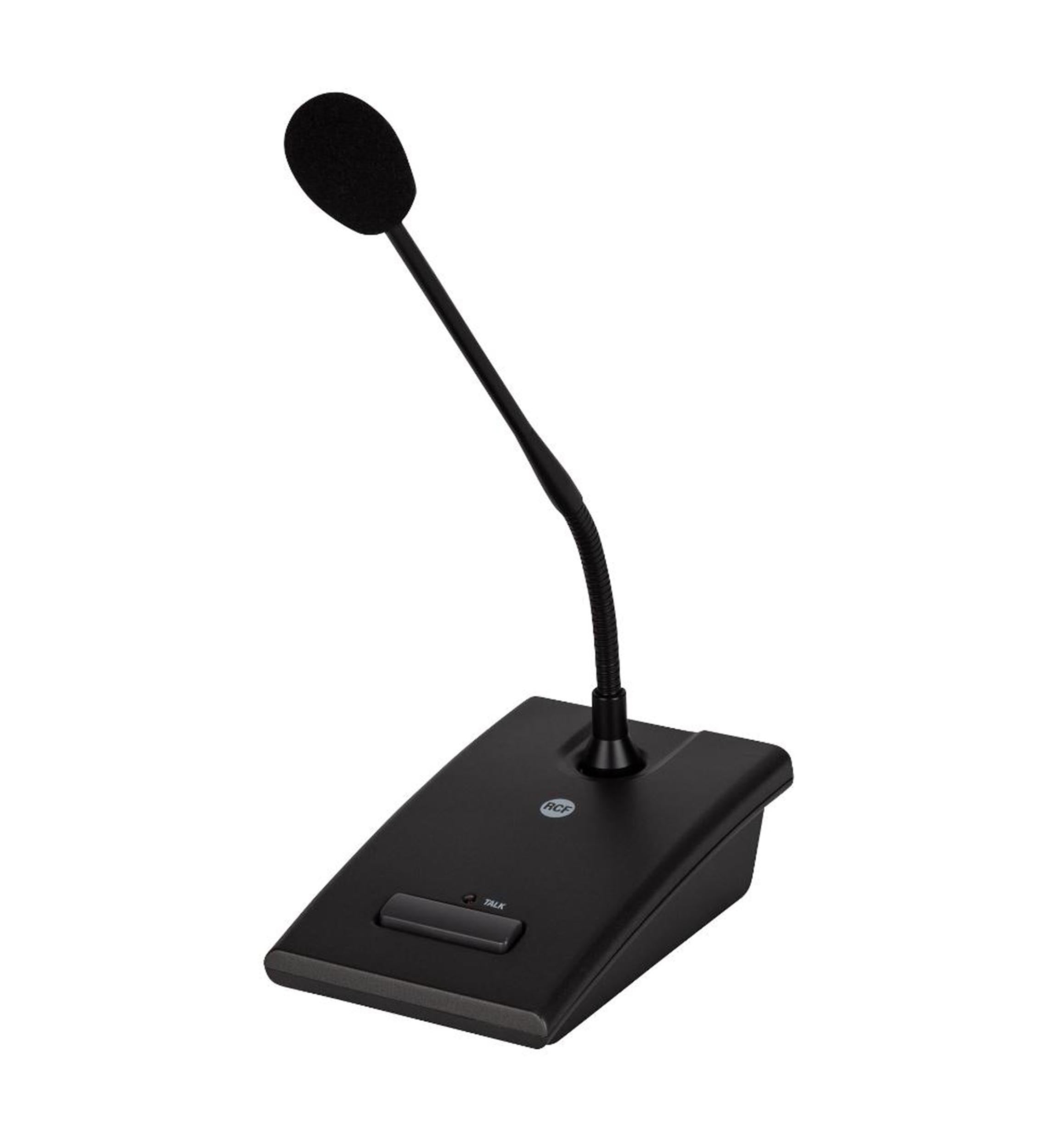 RCF BM 3001 Compact Desktop Paging Microphone Gooseneck - 300mm by RCF