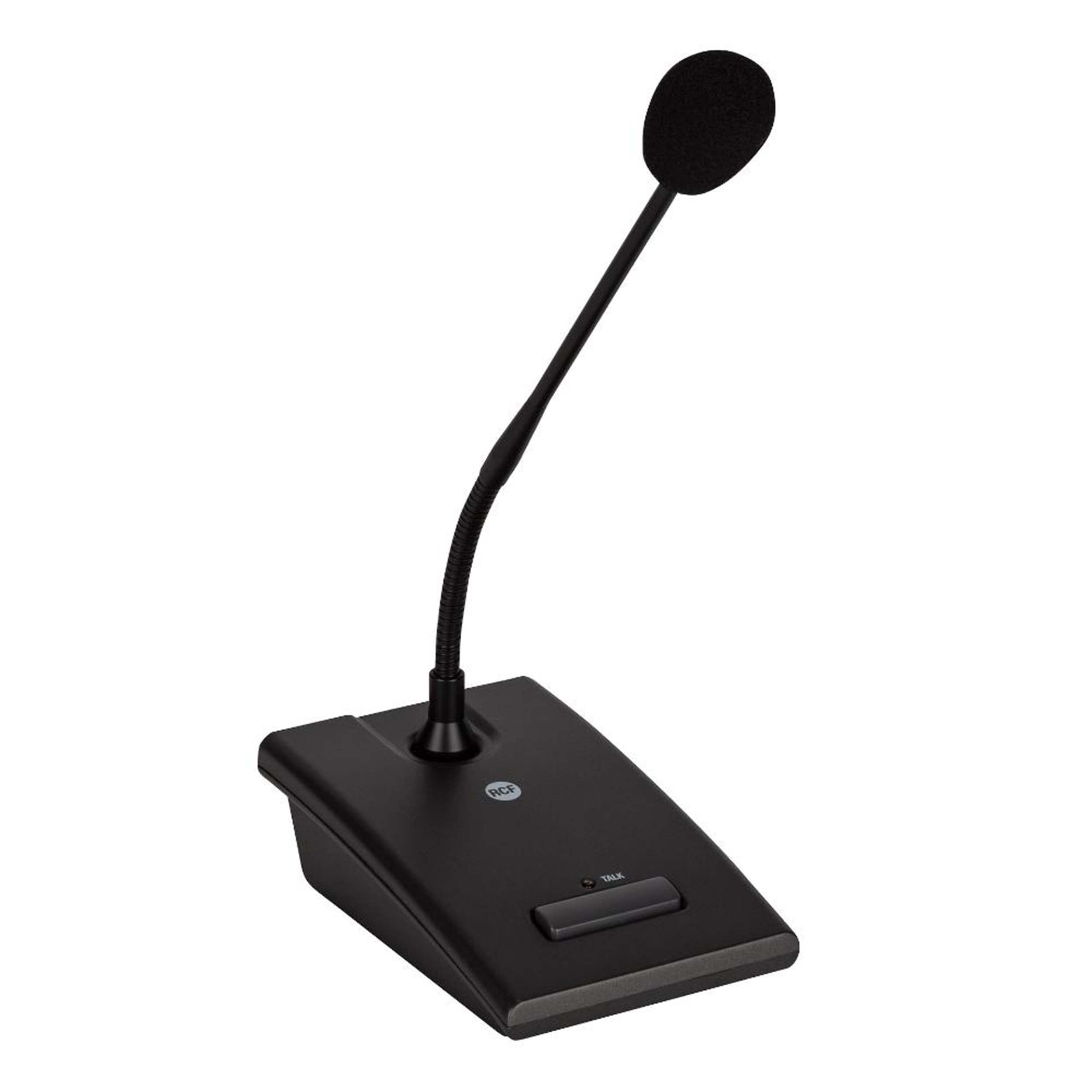 RCF BM 3001 Compact Desktop Paging Microphone Gooseneck - 300mm by RCF
