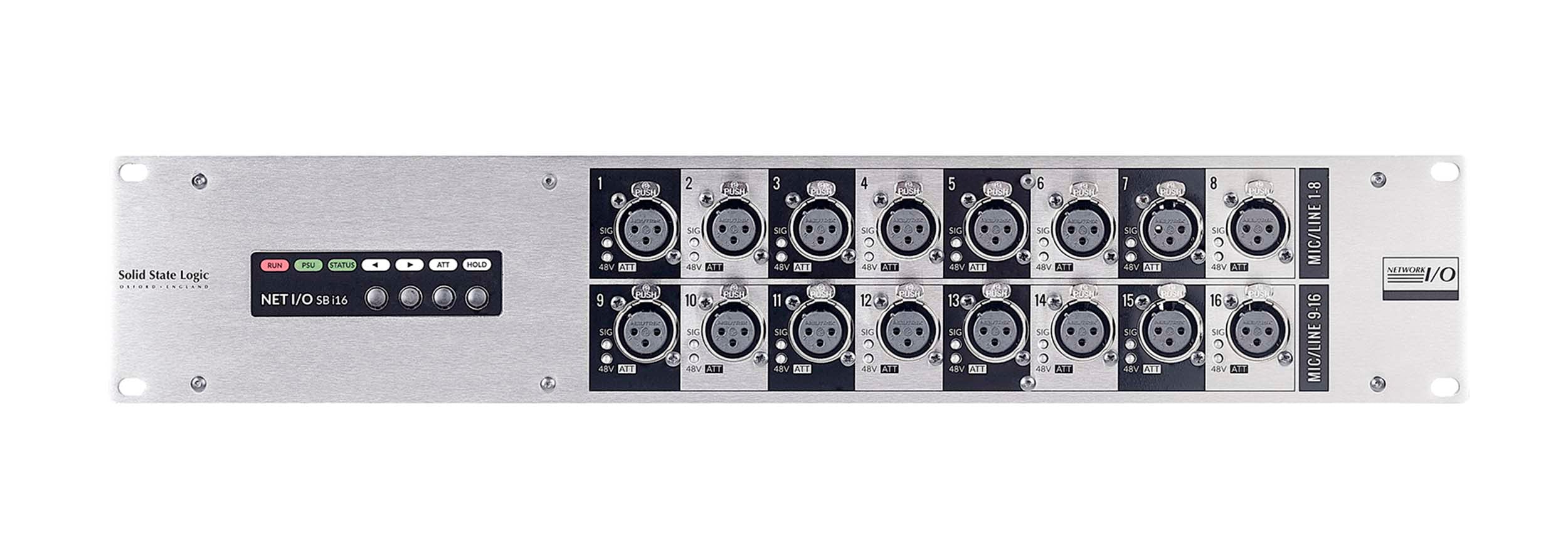 Solid State Logic SBI16 Network I/O Stagebox with 16 Mic/Line Inputs and Dante Connectivity by SSL