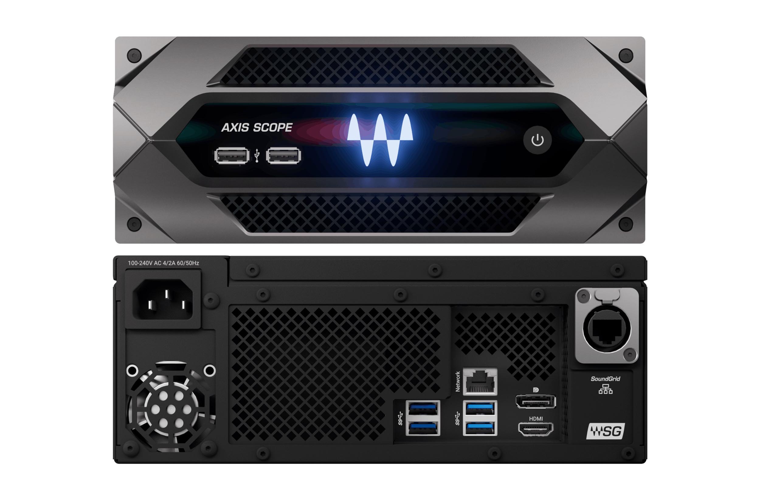 Waves CMBAXISLV64 eMotion LV1 64-Channel Mixer with Axis Scope SoundGrid System by Waves