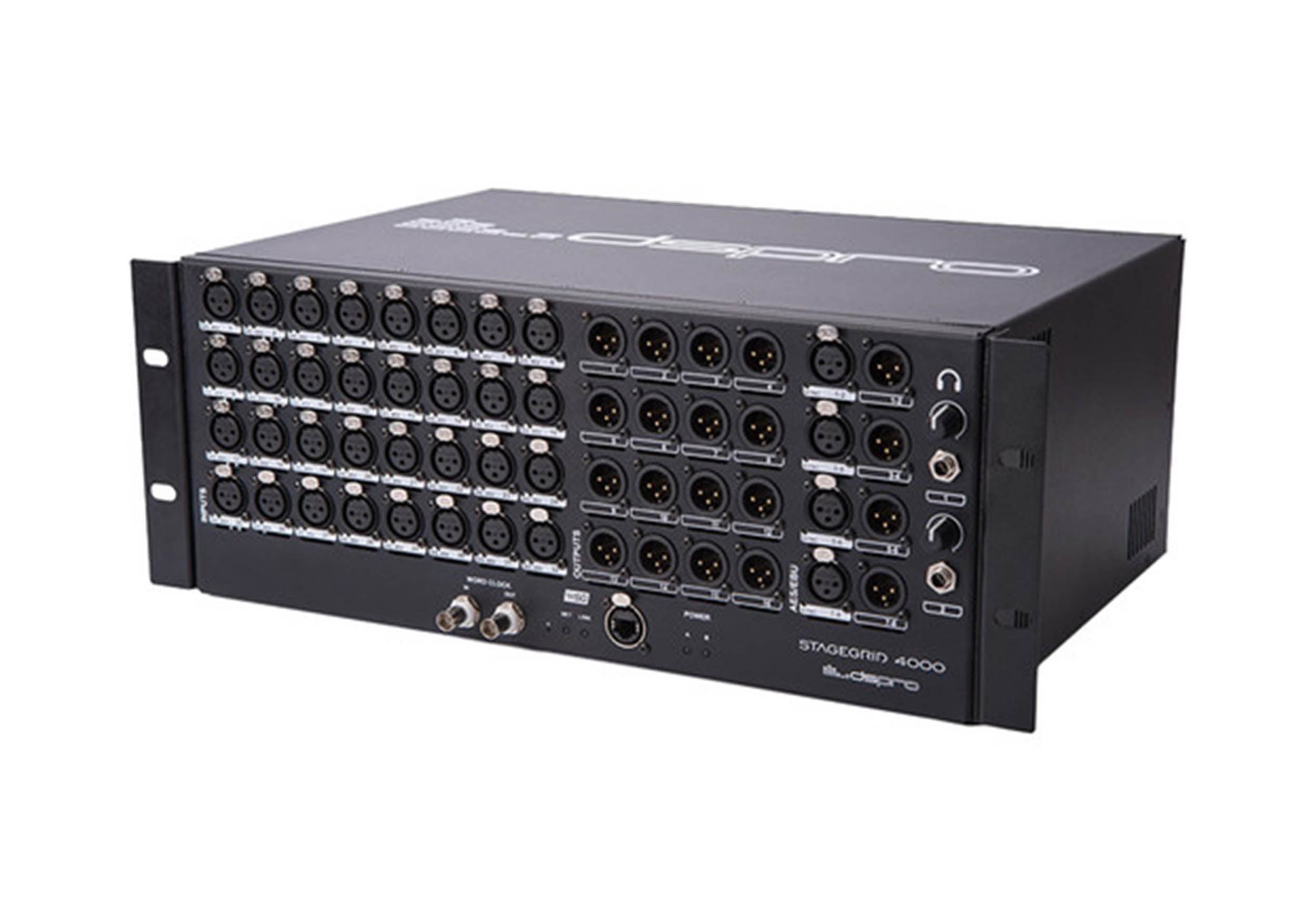 Waves DSPSGRD StageGrid 4000 Digital Stagebox with 32 Mic/Line Inputs, 16 Outputs by Waves