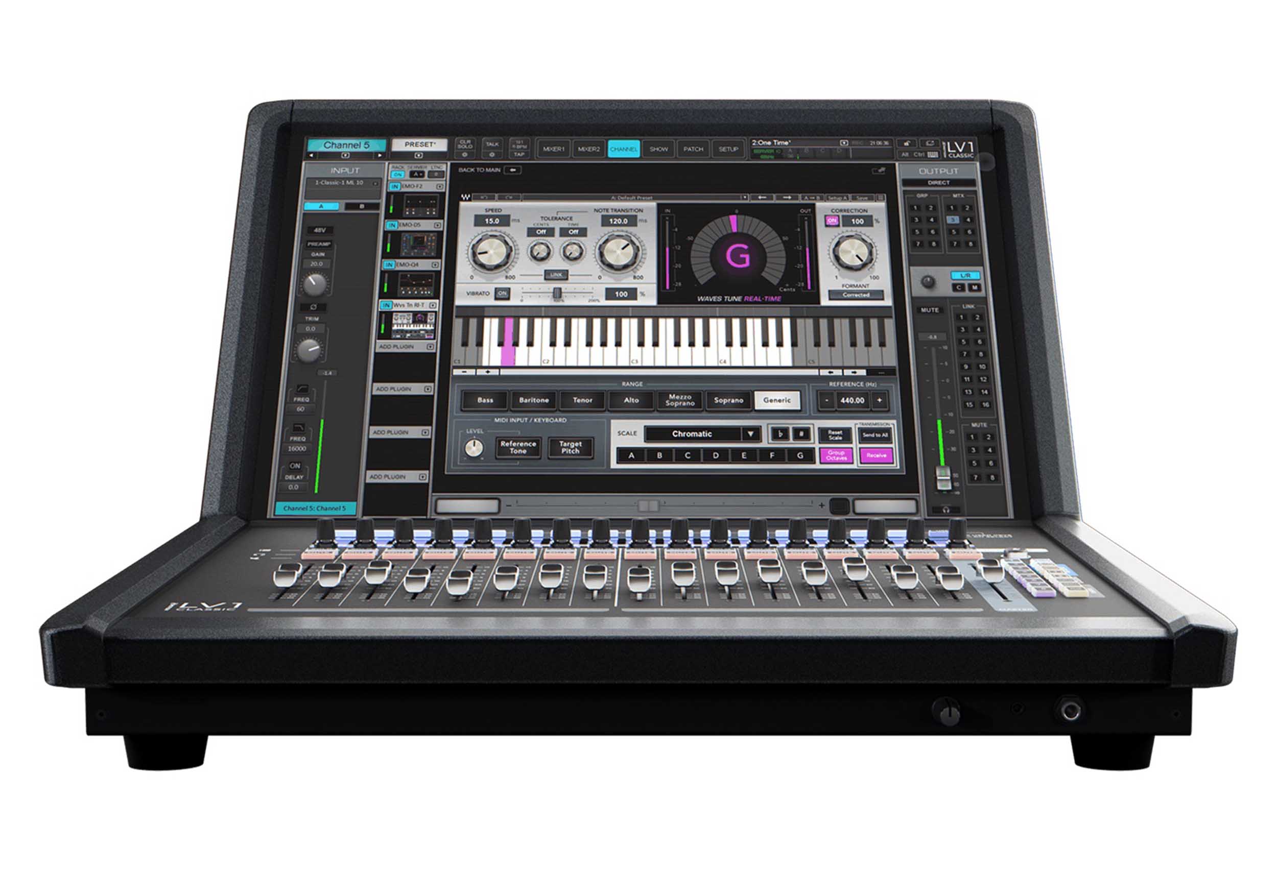 Waves AIOCL eMotion LV1 Classic 64-Channel Live Mixer with 16 Signature Preamps by Waves