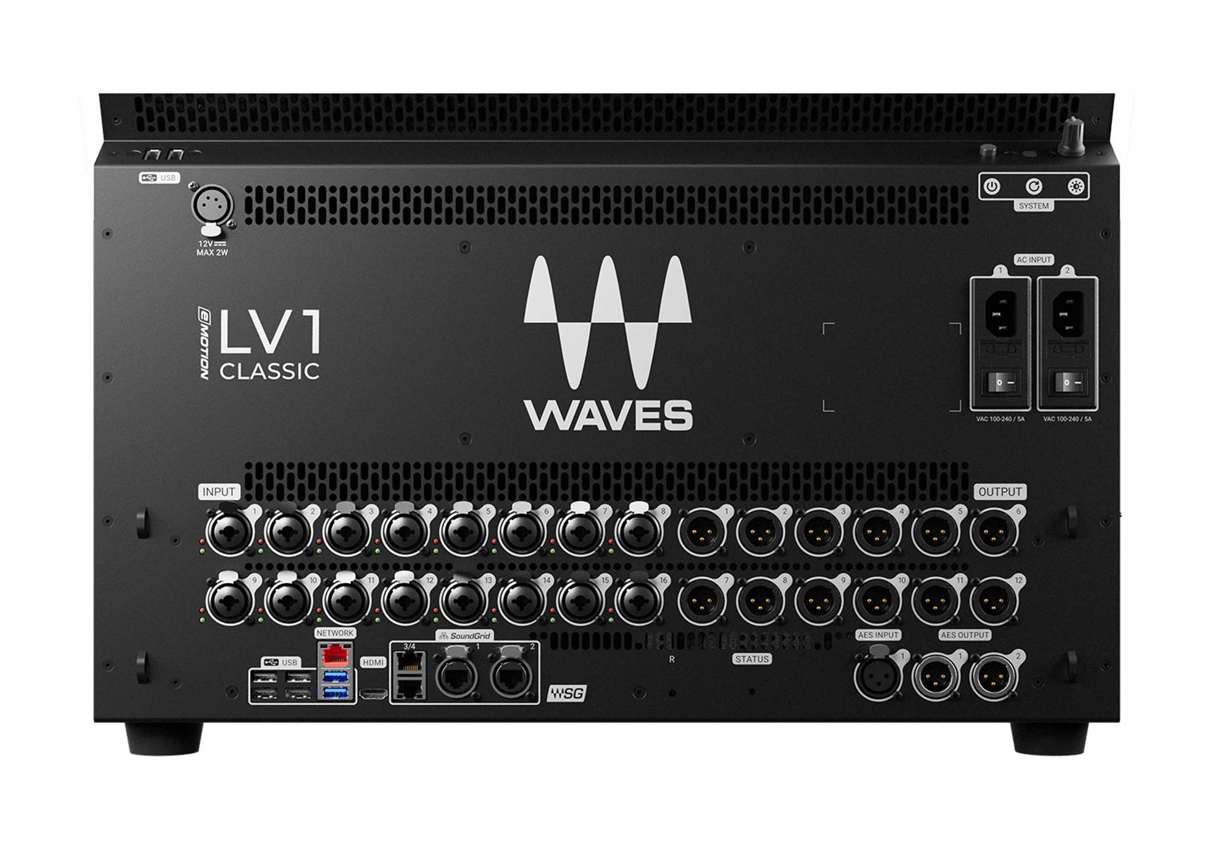 Waves AIOCL eMotion LV1 Classic 64-Channel Live Mixer with 16 Signature Preamps by Waves