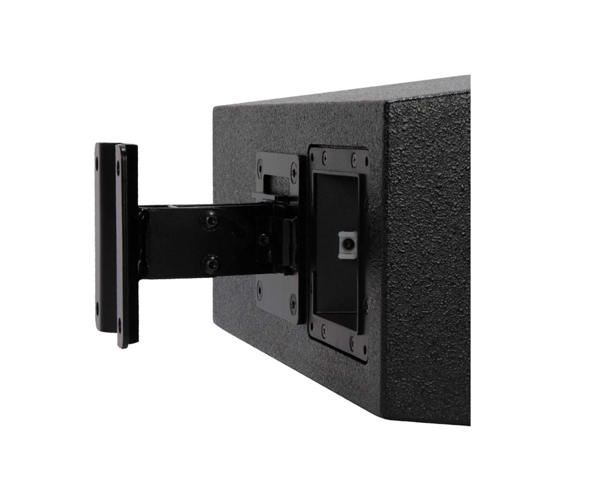 RCF SWM-BR COMPACT M Swivel Wall Mount Bracket for Compact M 05, M 06 and M 08 Speakers - Black by RCF