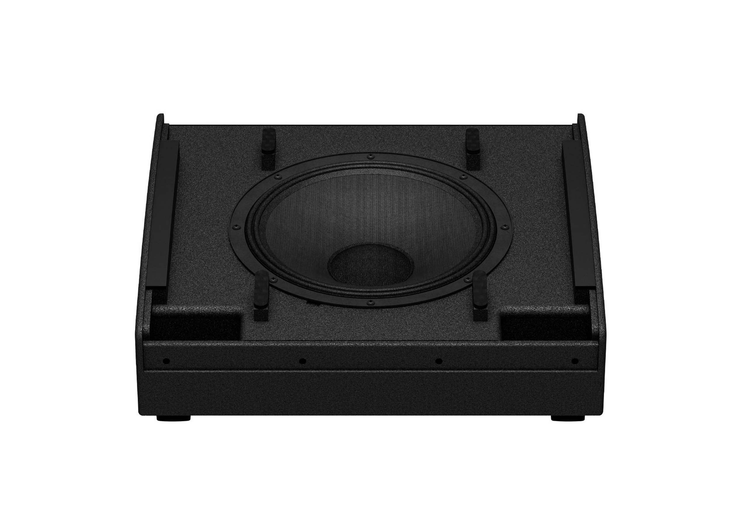 Yamaha DHR12M 12" Coaxial Powered Floor Monitor LoudSpeaker - 1000W Bi-Amp
