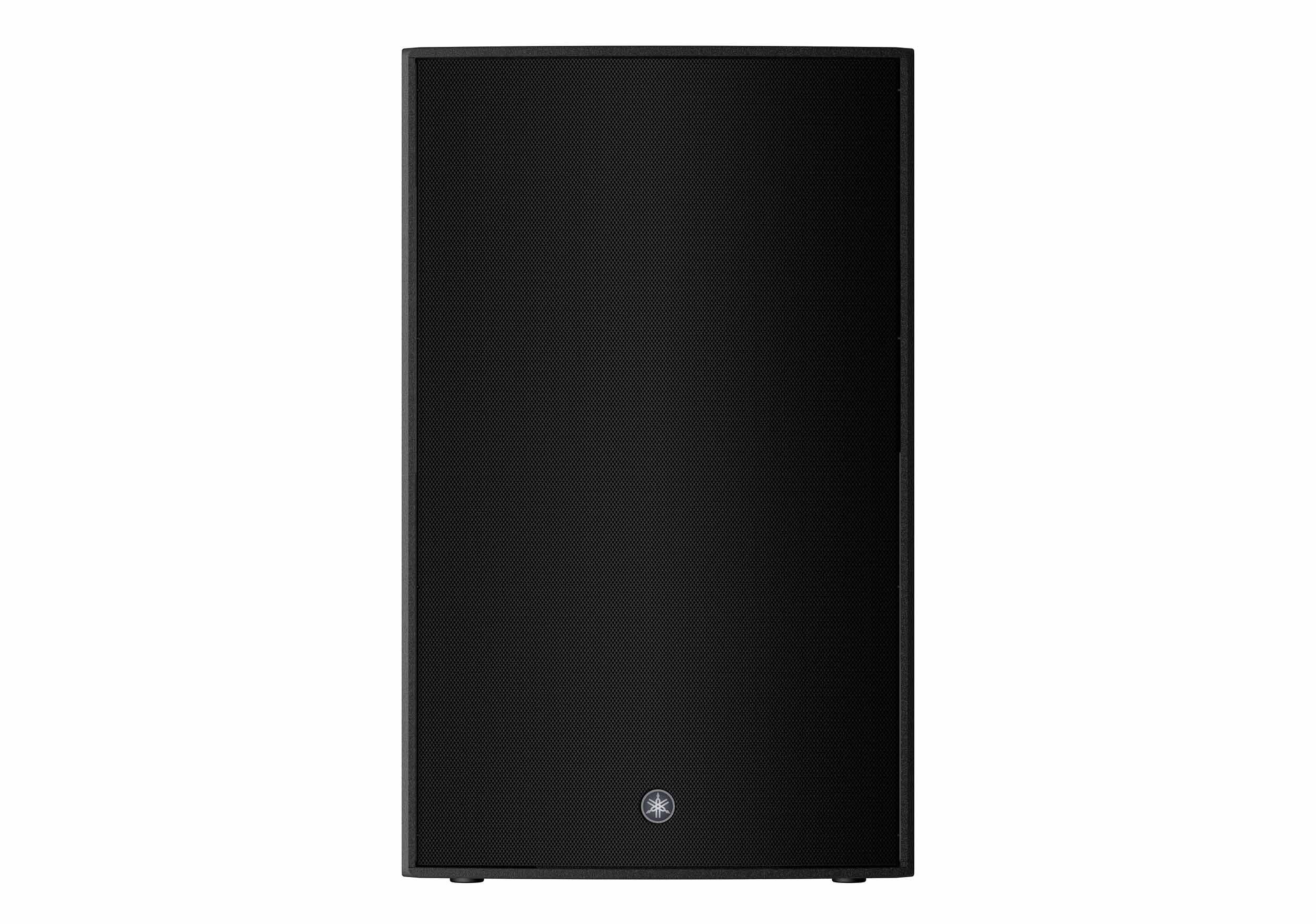 Yamaha DZR315-D 15" Three-Way Powered LoudSpeaker, Dante Equipped - Black by Yamaha
