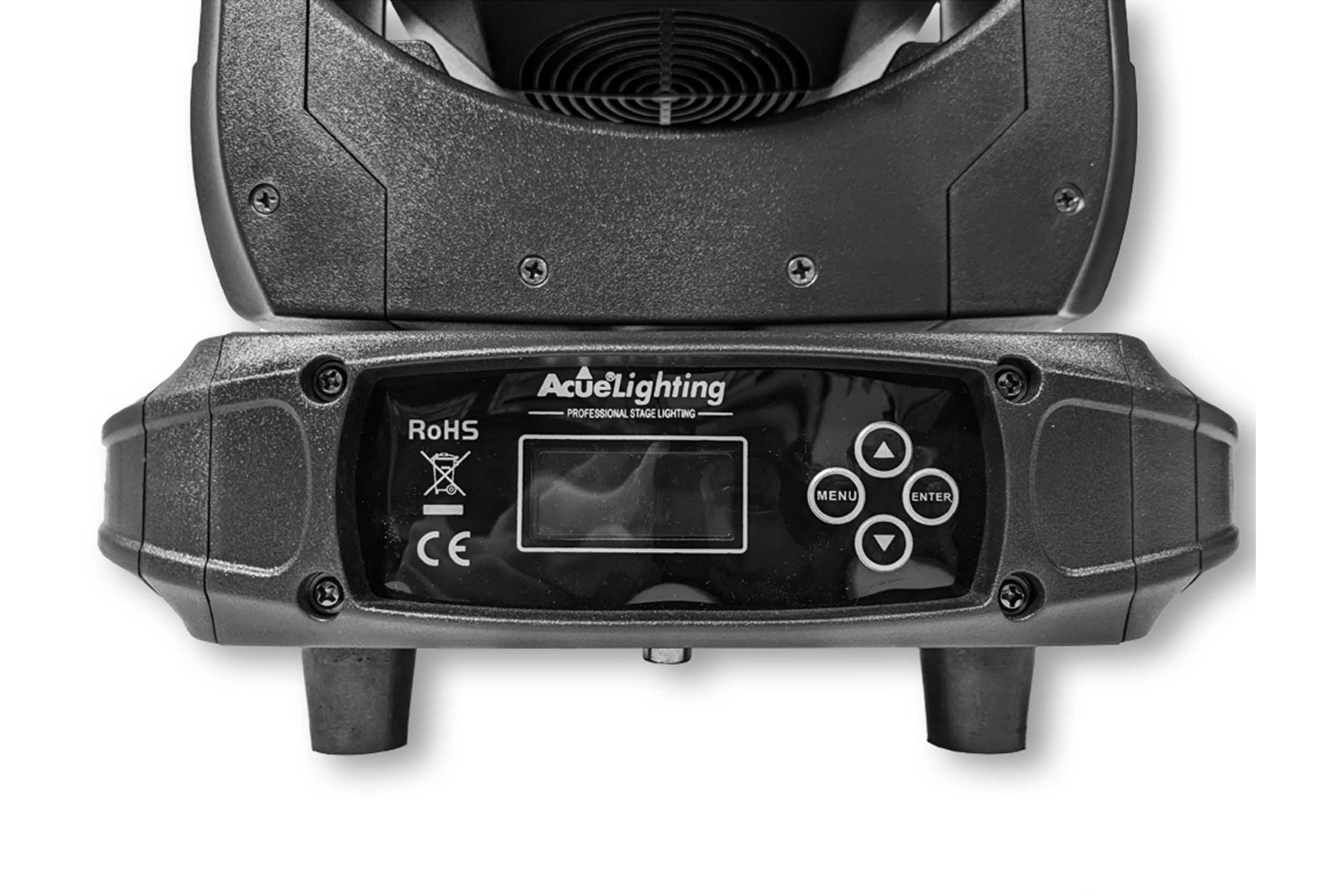 Acue Lighting Halo Beam 150, Hybrid Lighting Moving Head with Eye-Candy Halo Effect by Acue Lighting