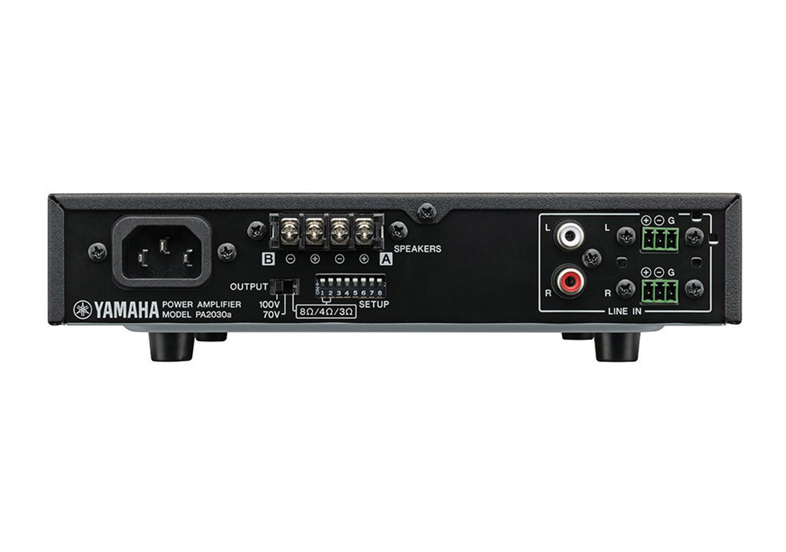 Yamaha PA2030A Lo-Z / Hi-Z Switchable Class-D Power Amplifier with Euroblock by Yamaha