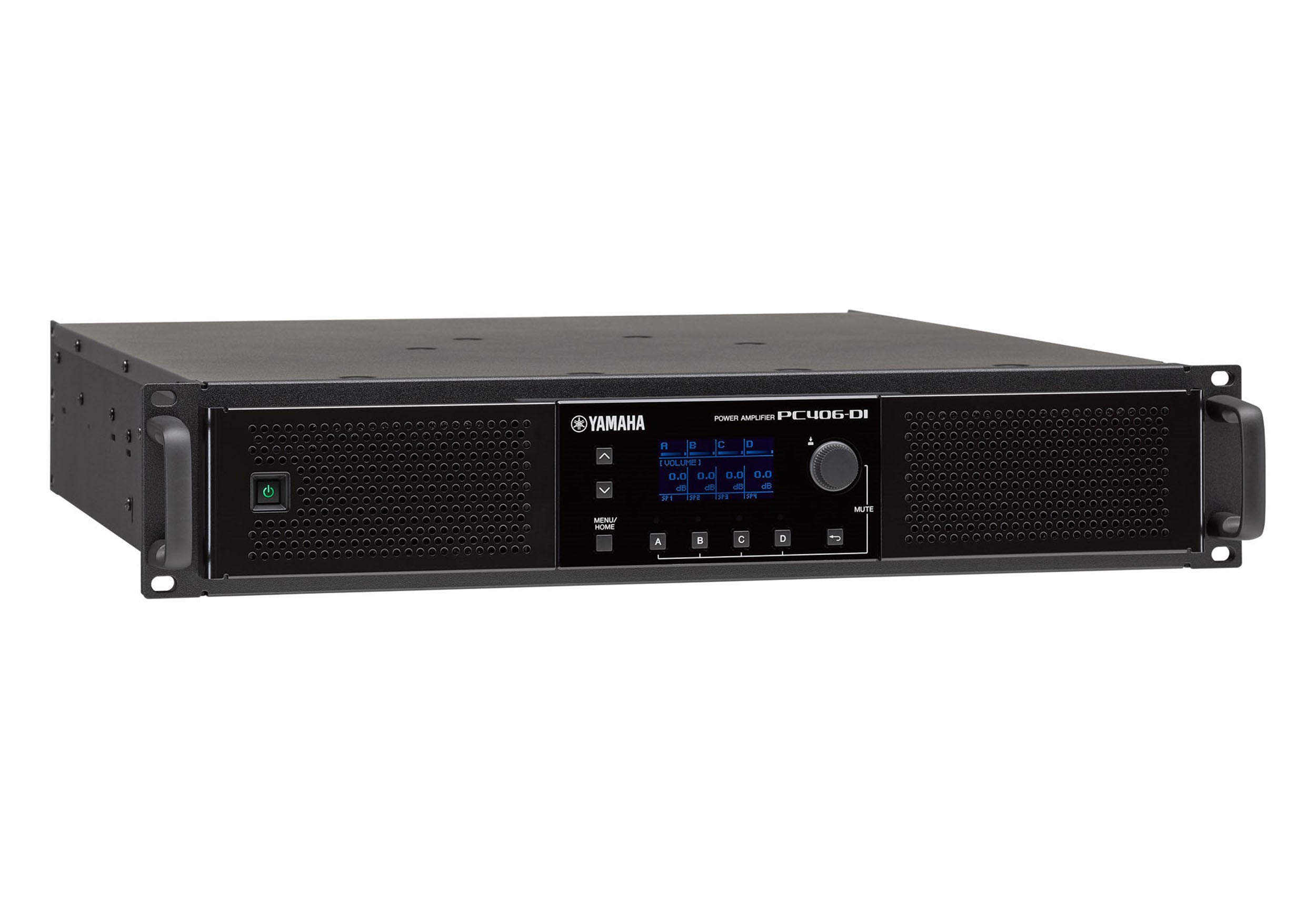 Yamaha PC406-DI Class-D Hi-Z Power Amplifier with Dante Input / Output by Yamaha