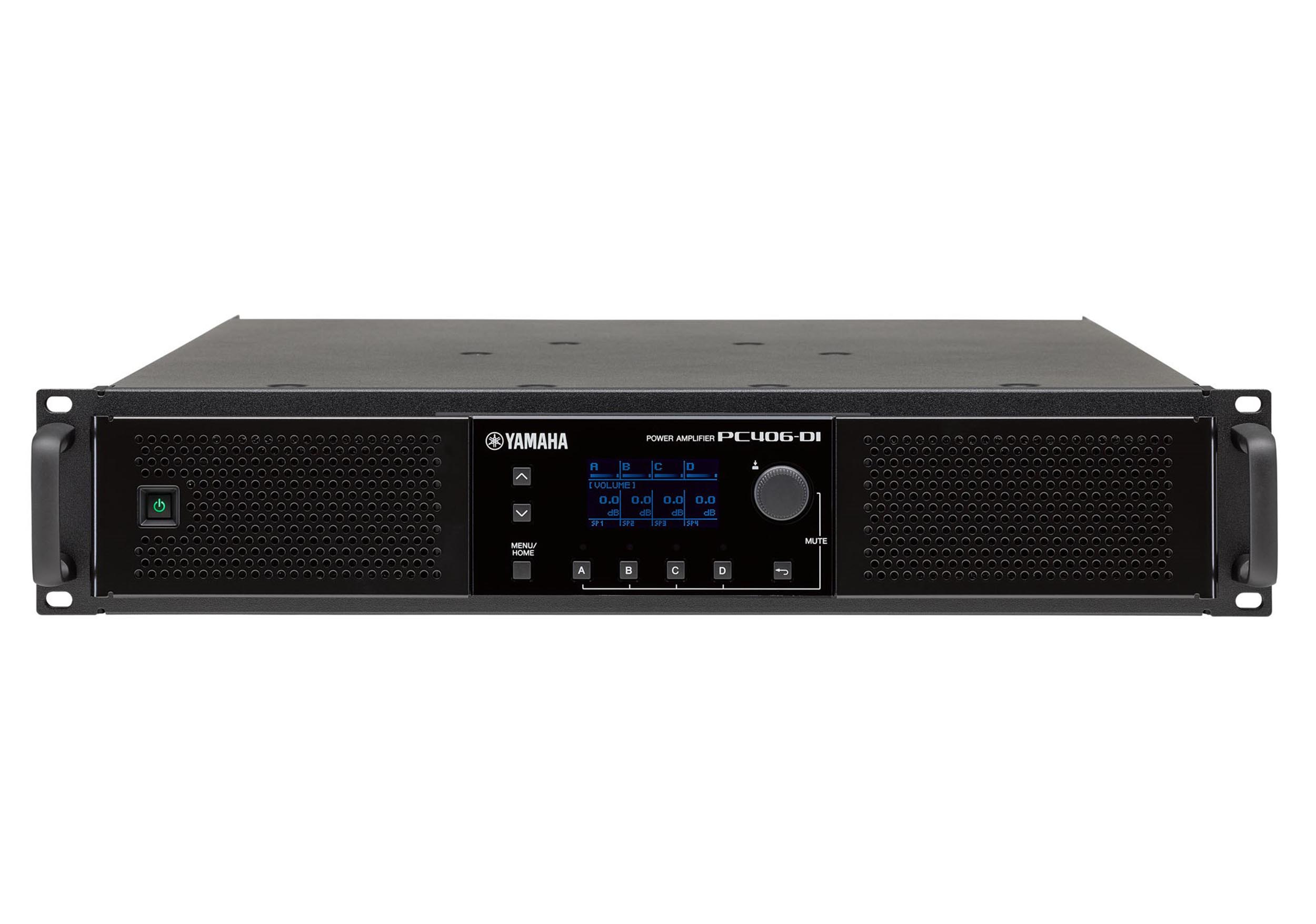 Yamaha PC406-DI Class-D Hi-Z Power Amplifier with Dante Input / Output by Yamaha