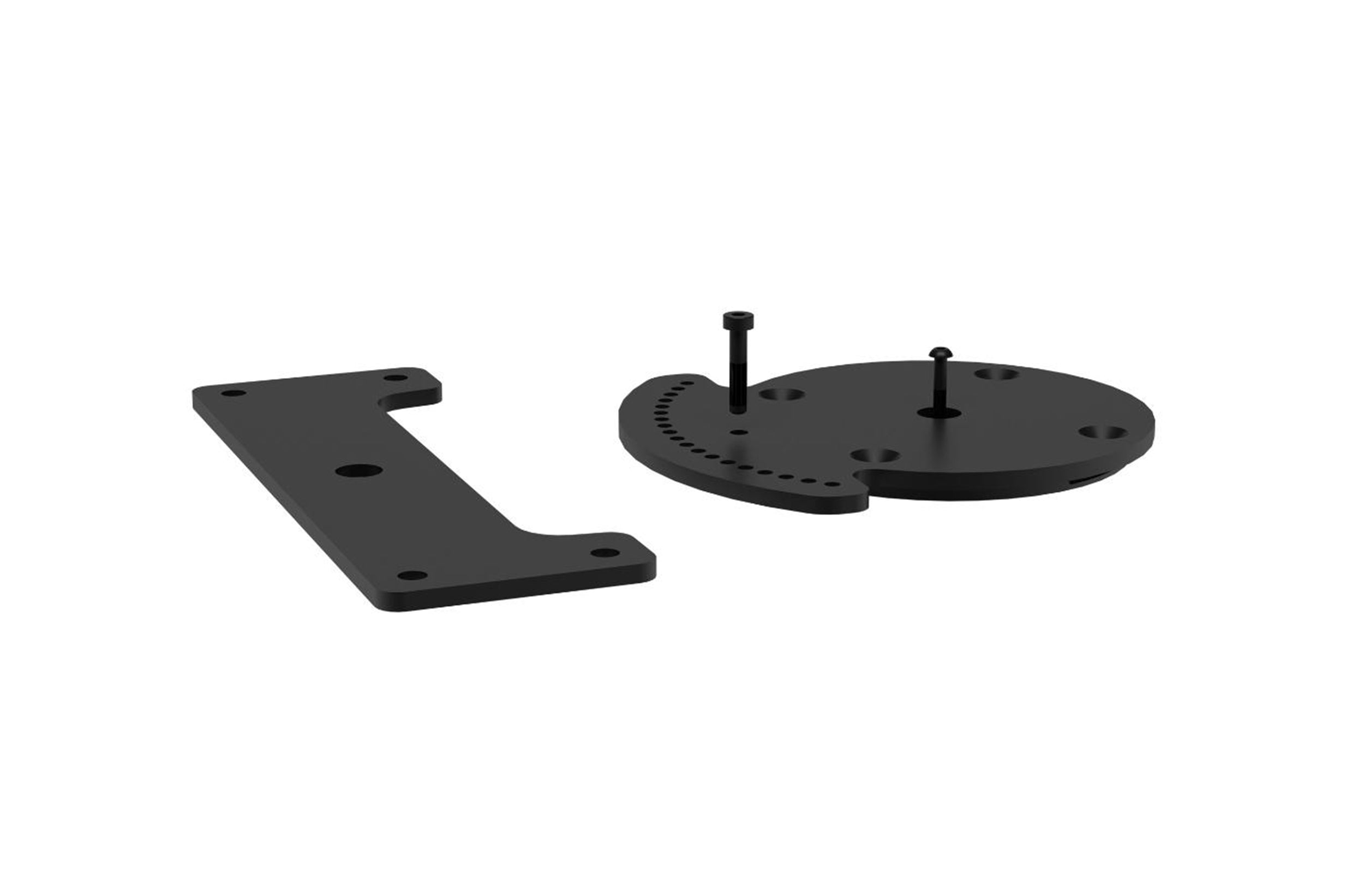 RCF PLT60702 Adapter Plate Adjustable Steel Mount for NX COMPACT and KX Series - Black by RCF
