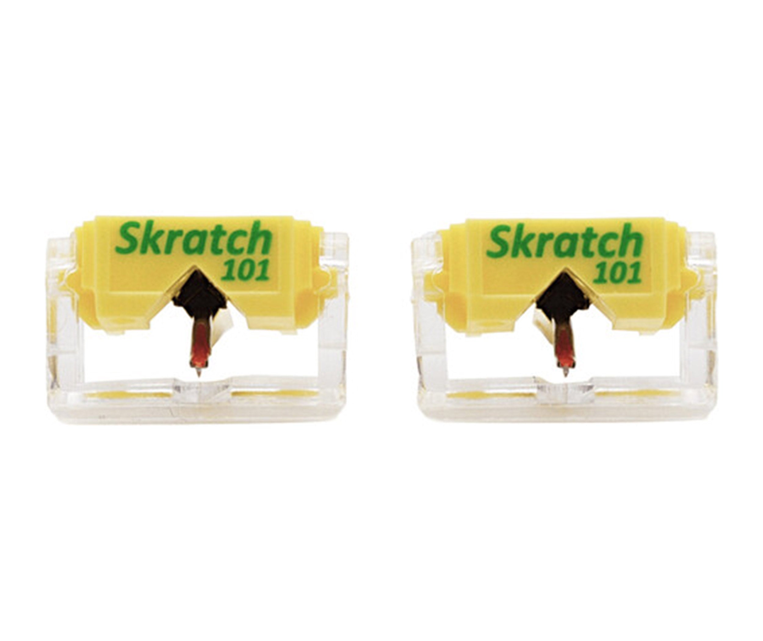 Jico SKRATCH 101 Stylus (2-Pack) Replacement Stylus for Jico J44A 7 & Shure M44-7 - J-AAC0890 by MIXWARE , LLC