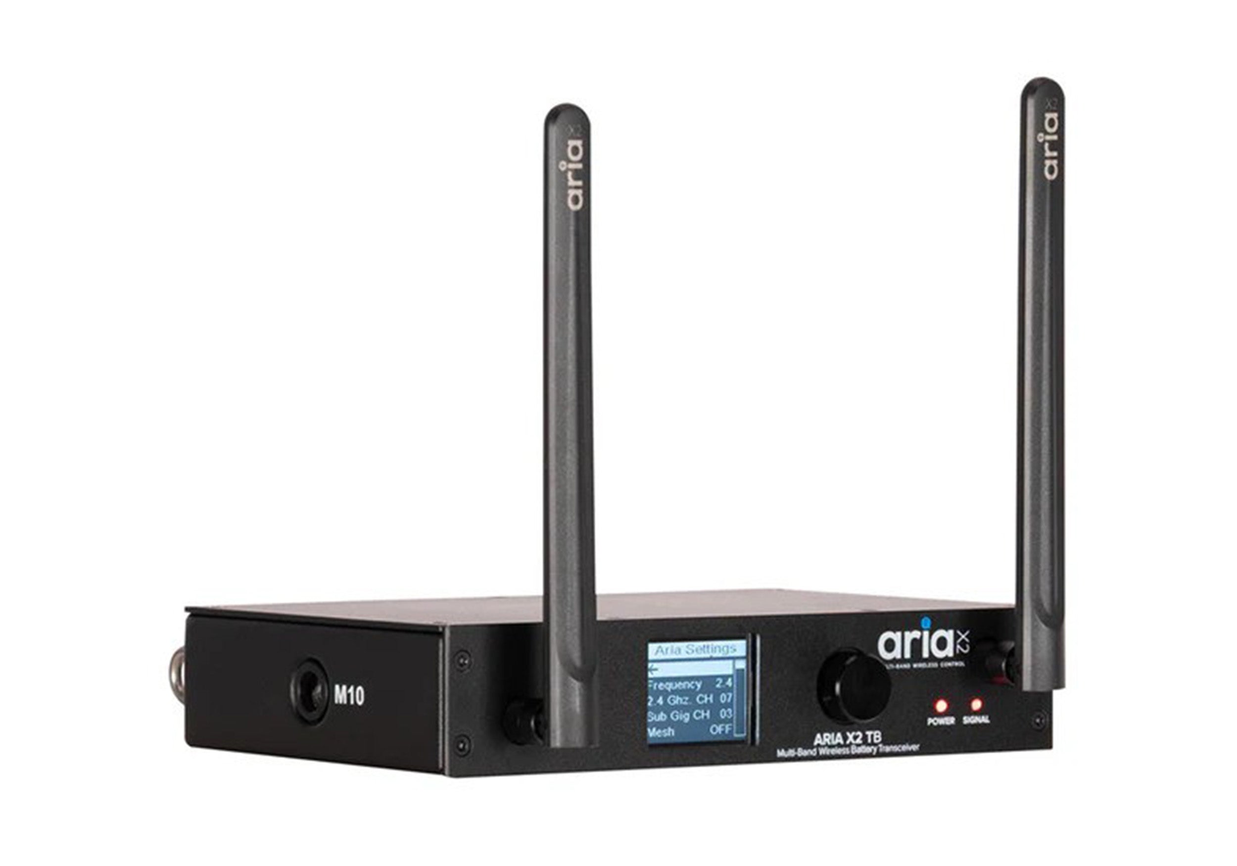 ADJ Aria X2 TB Wireless DMX Transceiver with Wired Digital communication Network by ADJ