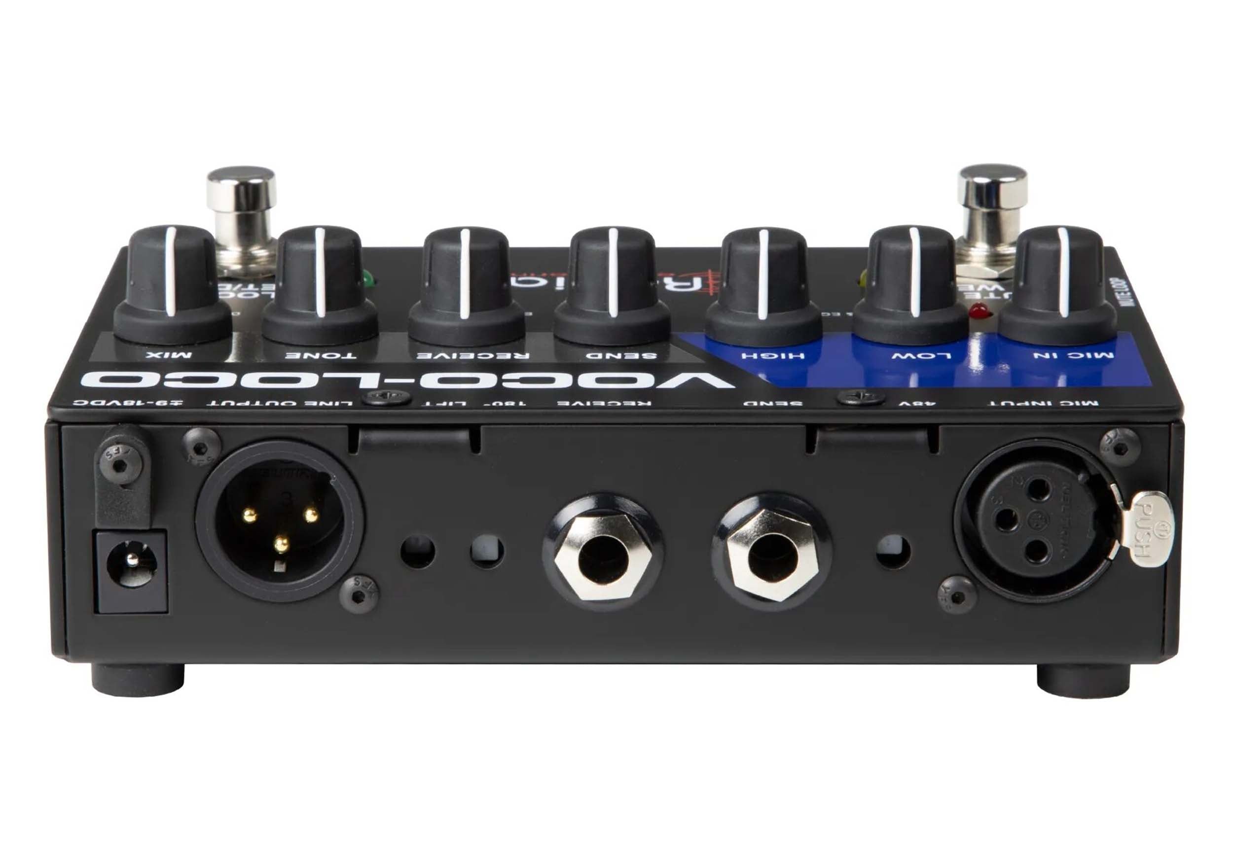 Radial Engineering Voco-Loco MK2 Vocal Effects Switcher for Mic-to-Guitar Pedal Routing by Radial Engineering