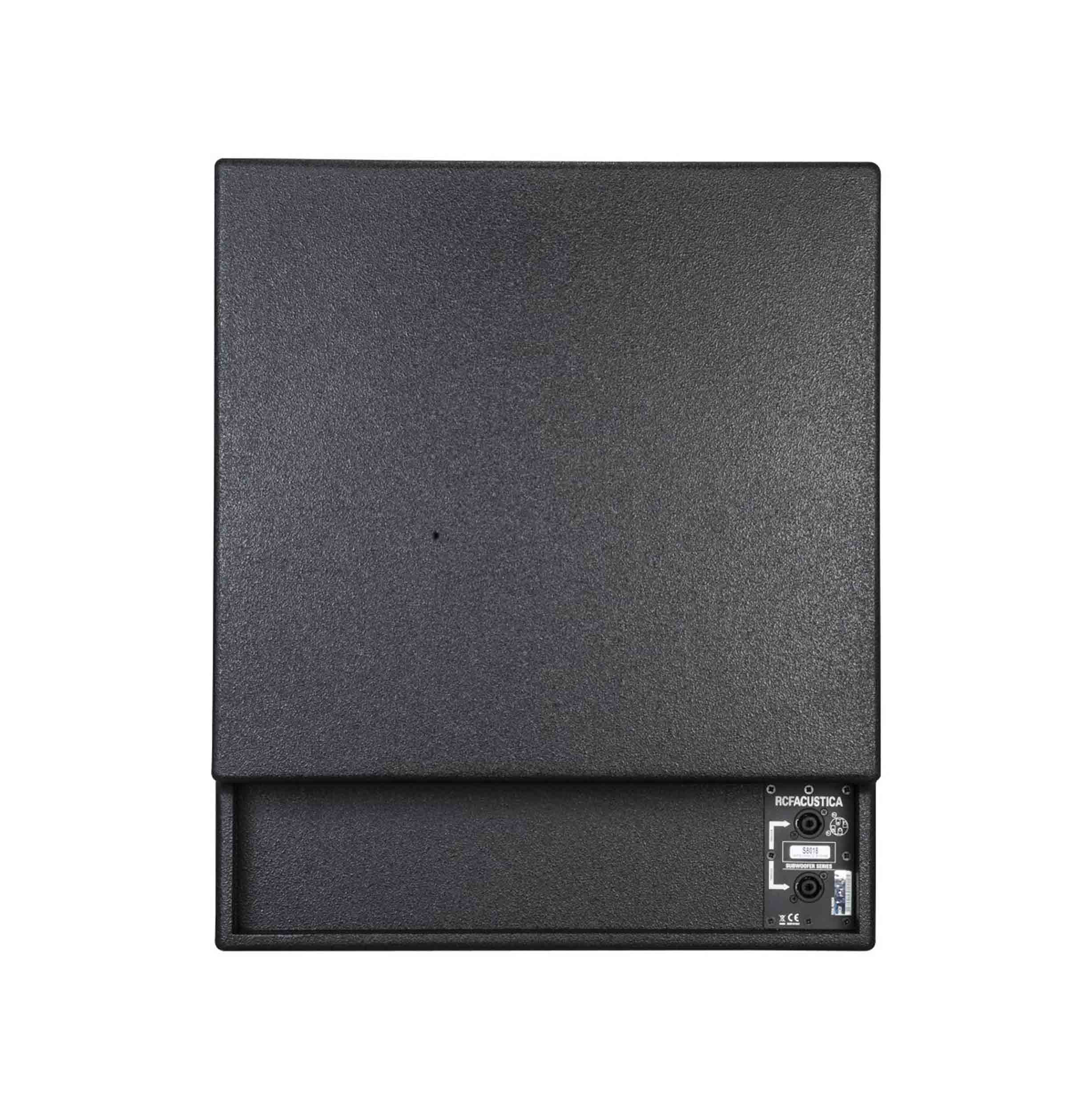 RCF S 8018 II 18 Inch High Efficiency Professional Subwoofer - Black by RCF