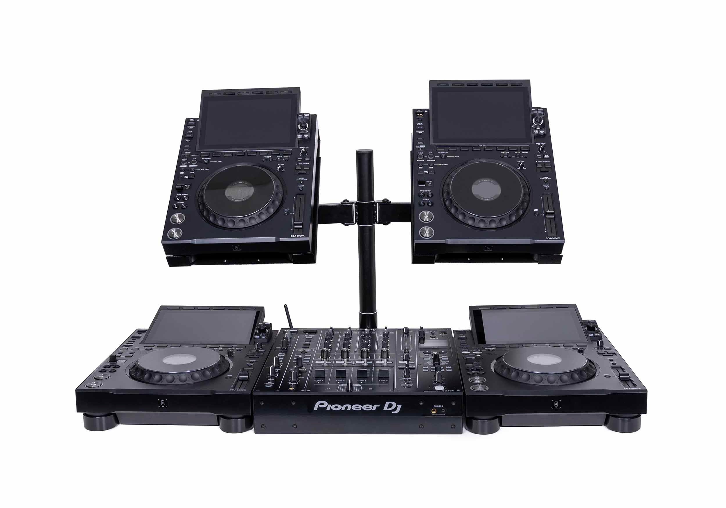 Headliner HL22001 Avalon Dual CDJ Stand 2 - Black by Headliner