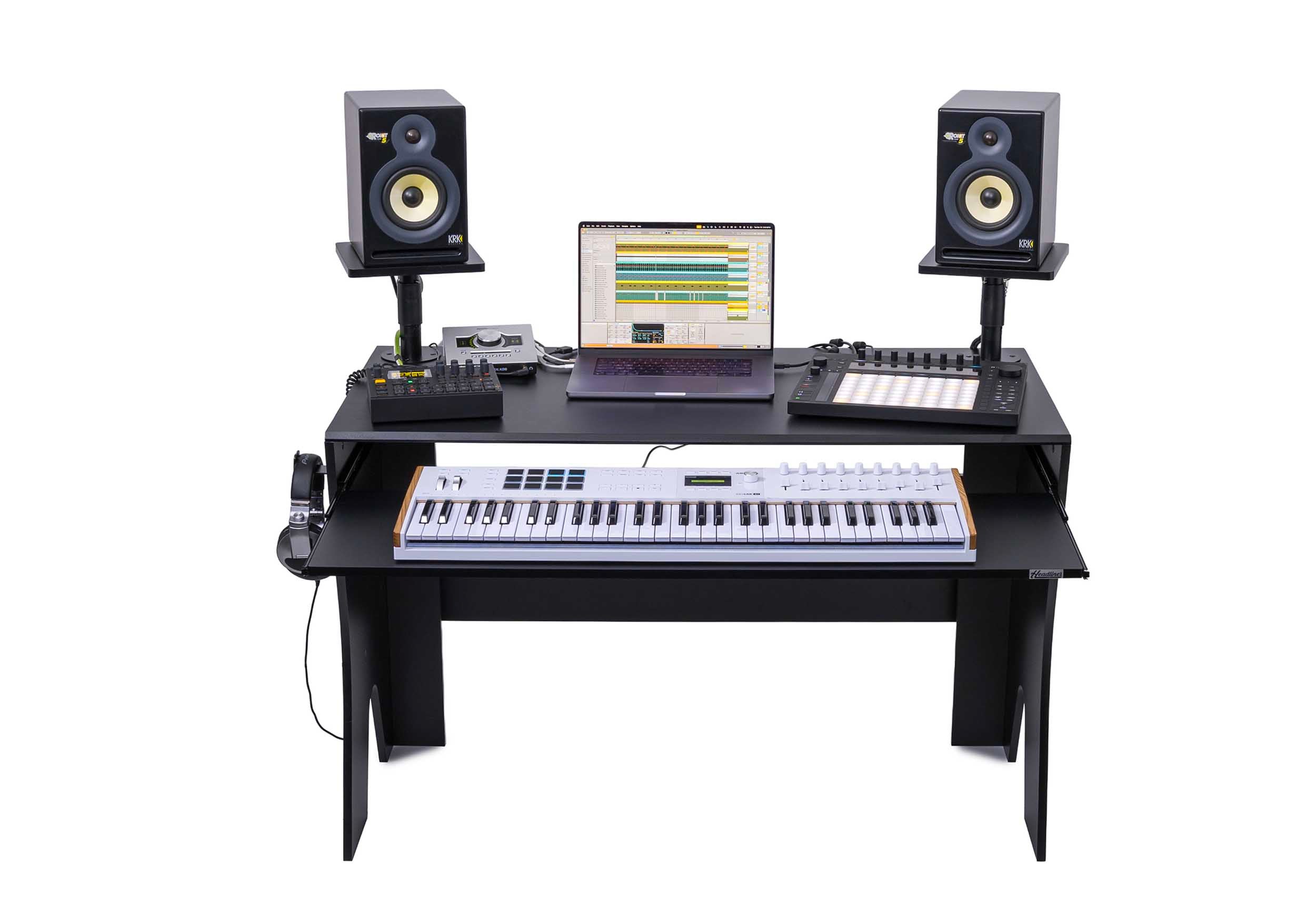 Headliner HL24010 Melrose Production Desk - black by Headliner