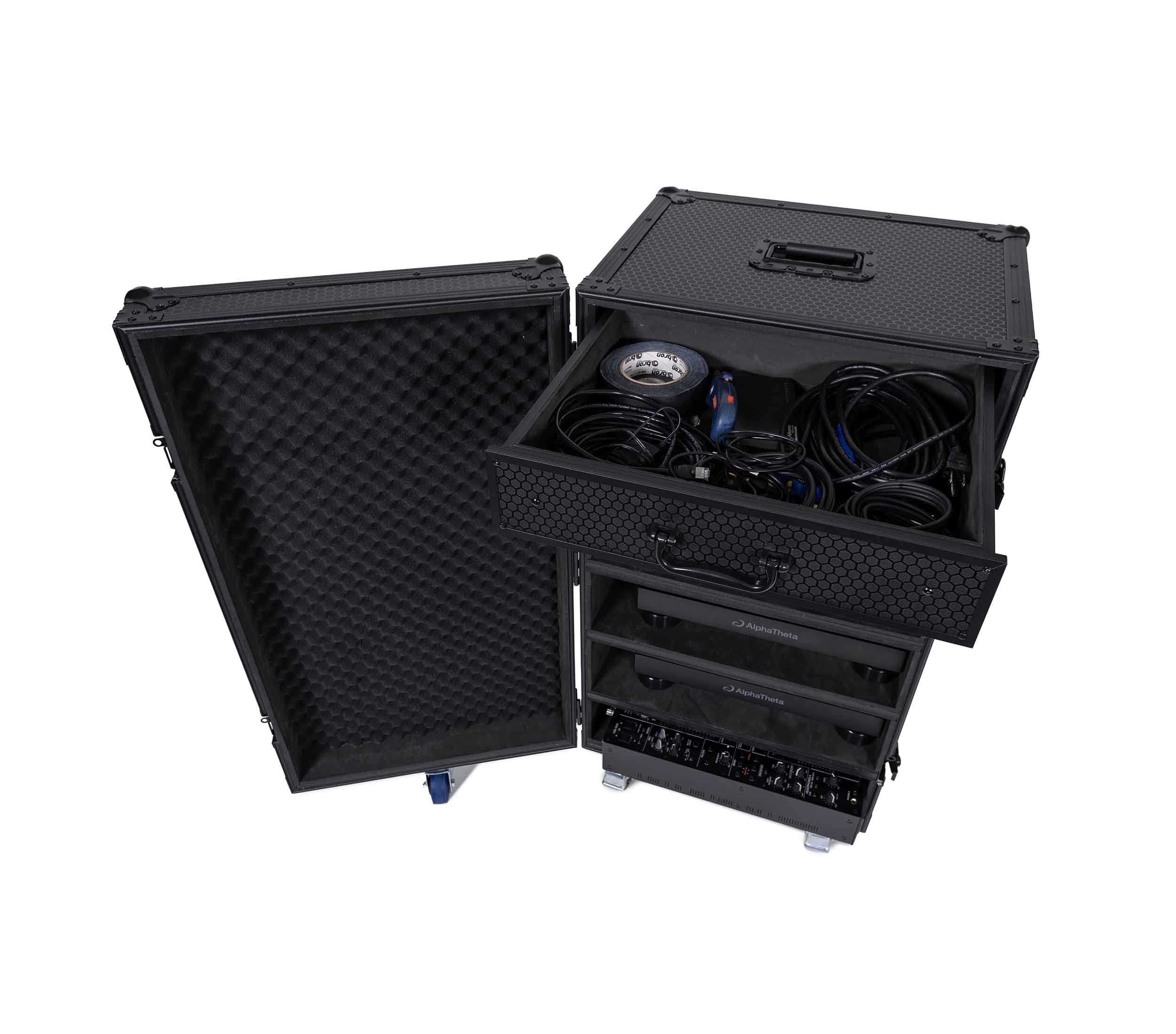 Headliner HL10300 Pitch Black CDJ/Mixer Touring Case by Headliner