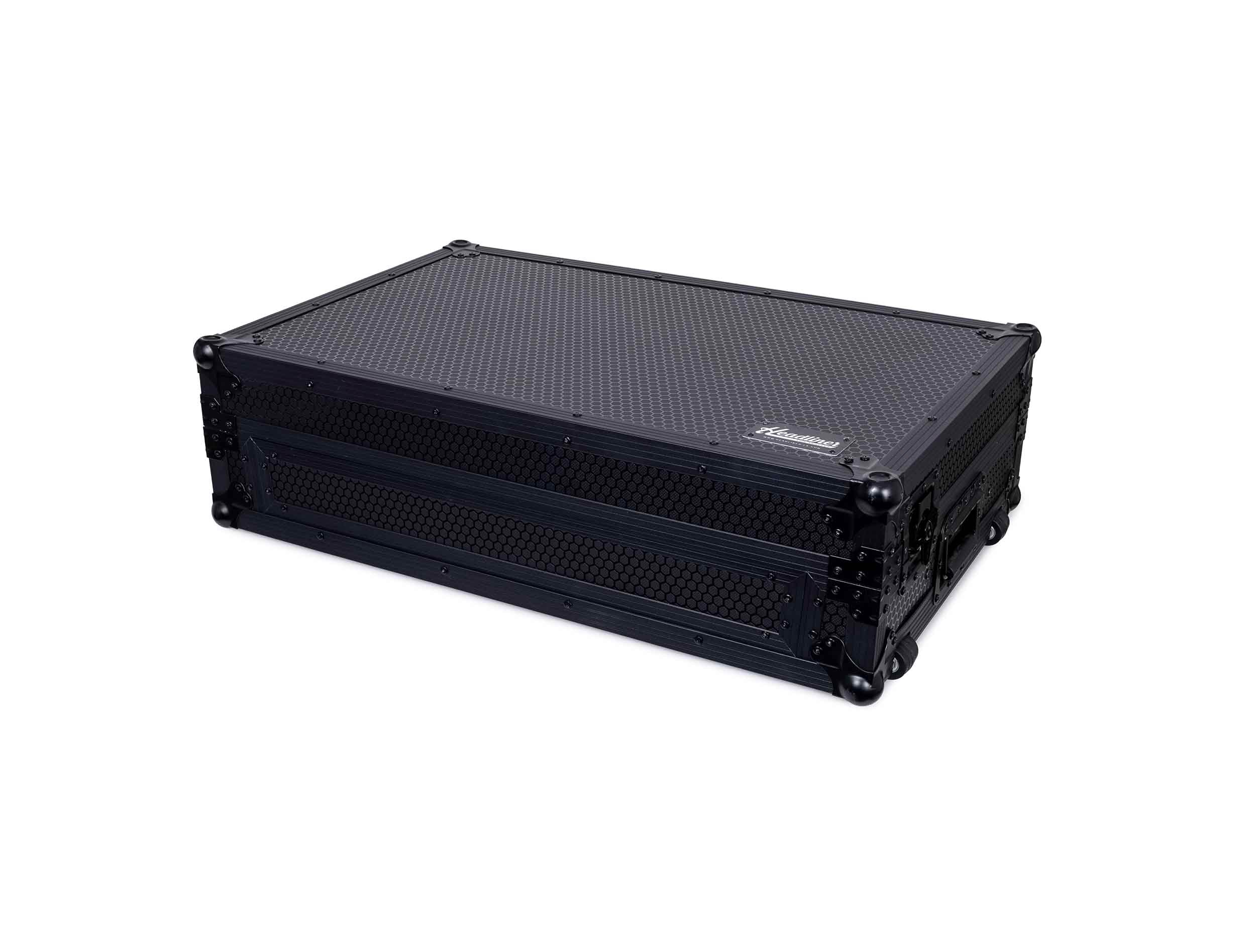 Headliner HL10027 Pitch Black Flight Case for Rane System One with Laptop Platform and Wheels by Headliner