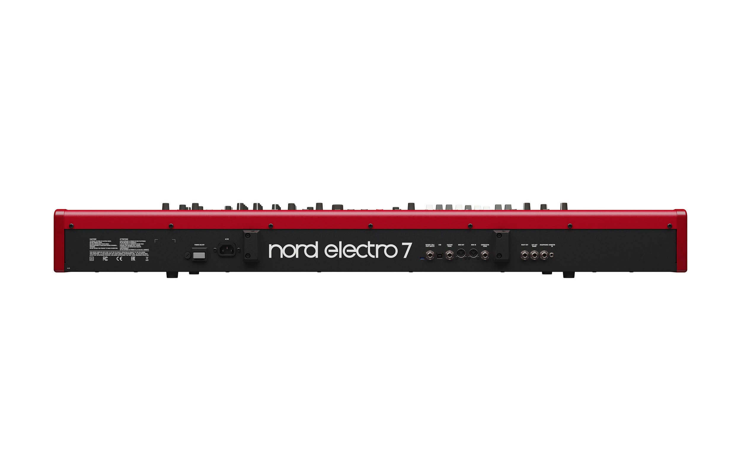 Nord Electro 7 HP 73-Key Kawai Hammer Action Portable Keybed with Triple Sensor by Nord