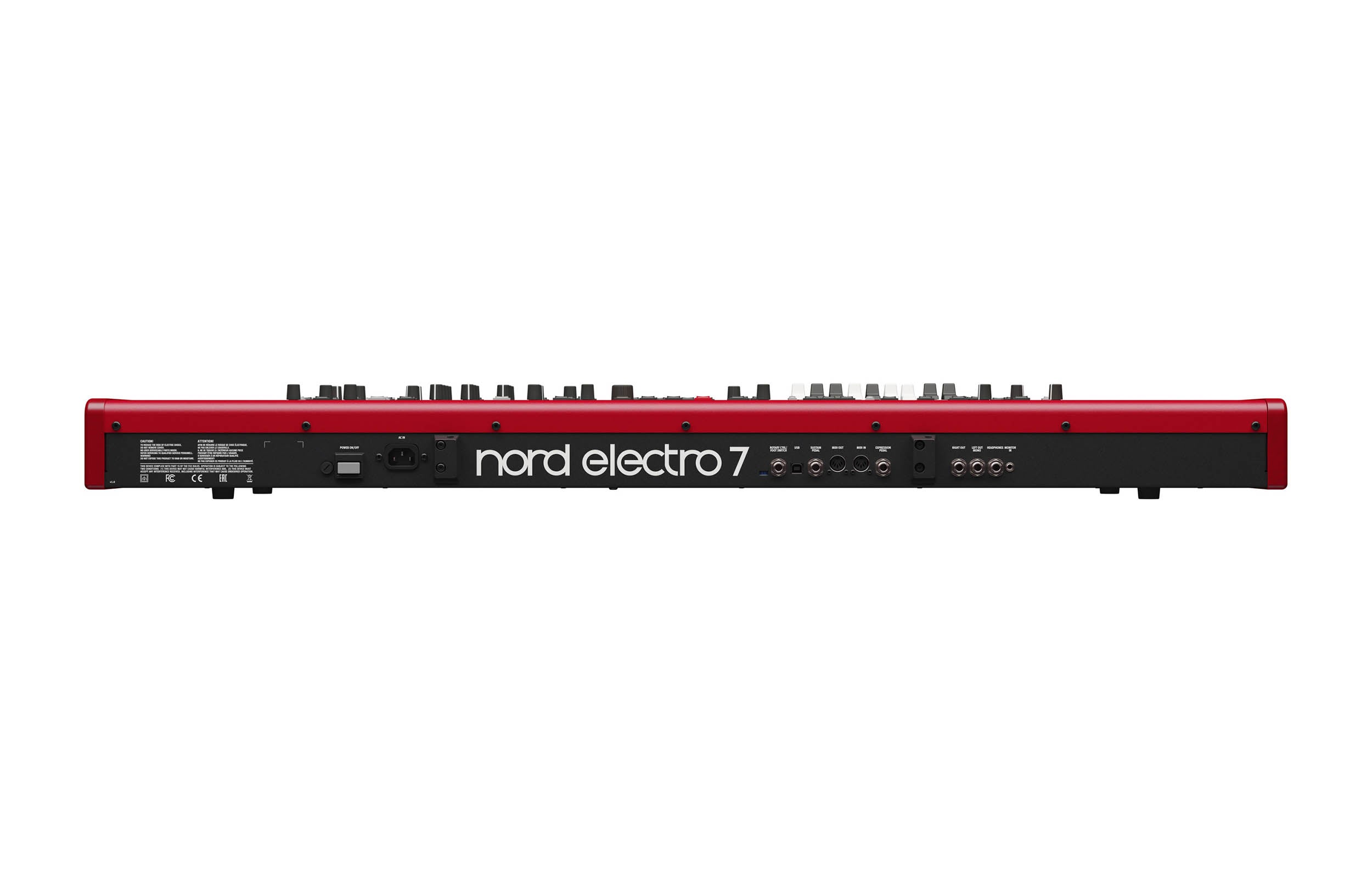 Nord Electro 7 73-Key Semi-Weighted Waterfall Keybed by Nord